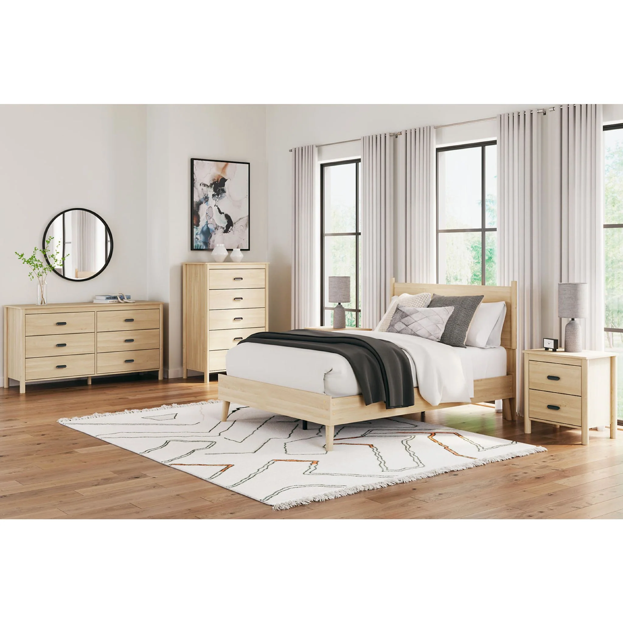 Cabinella Full Platform Bed - Image 7