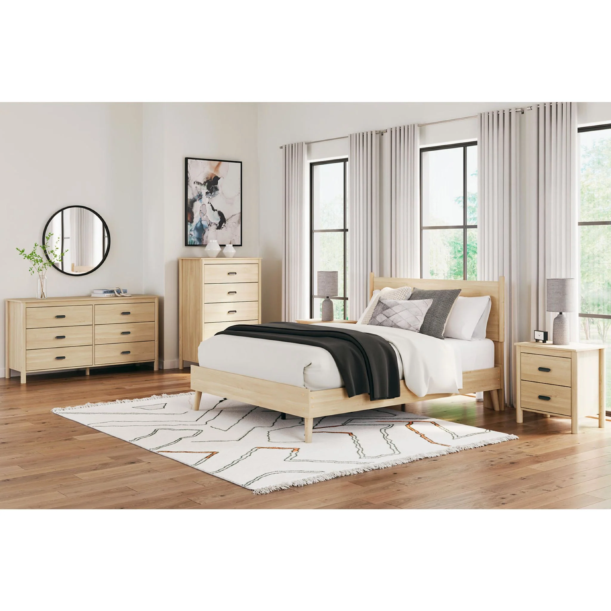Cabinella Queen Platform Bed - Image 7