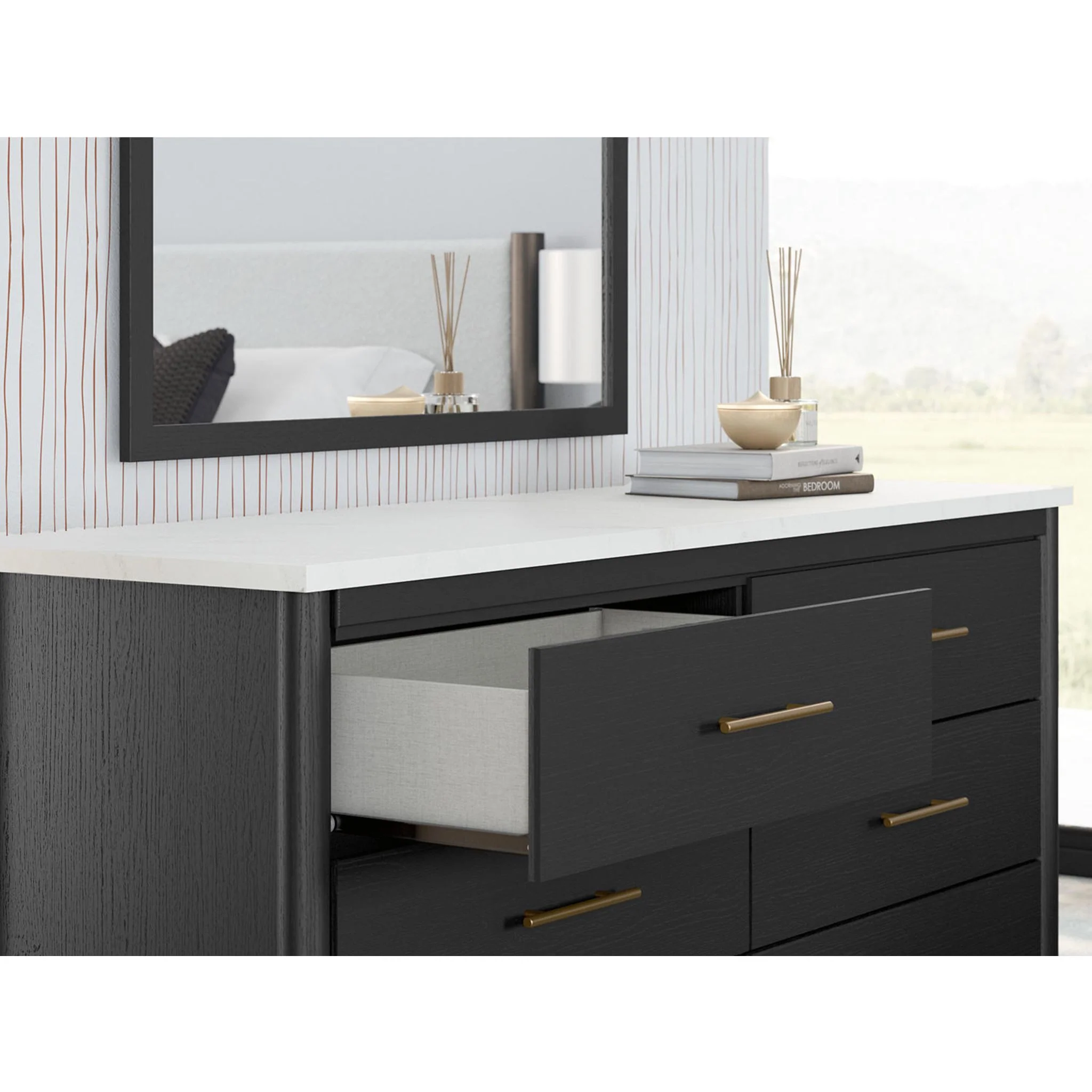 Cadmori Dresser and Mirror - Image 19