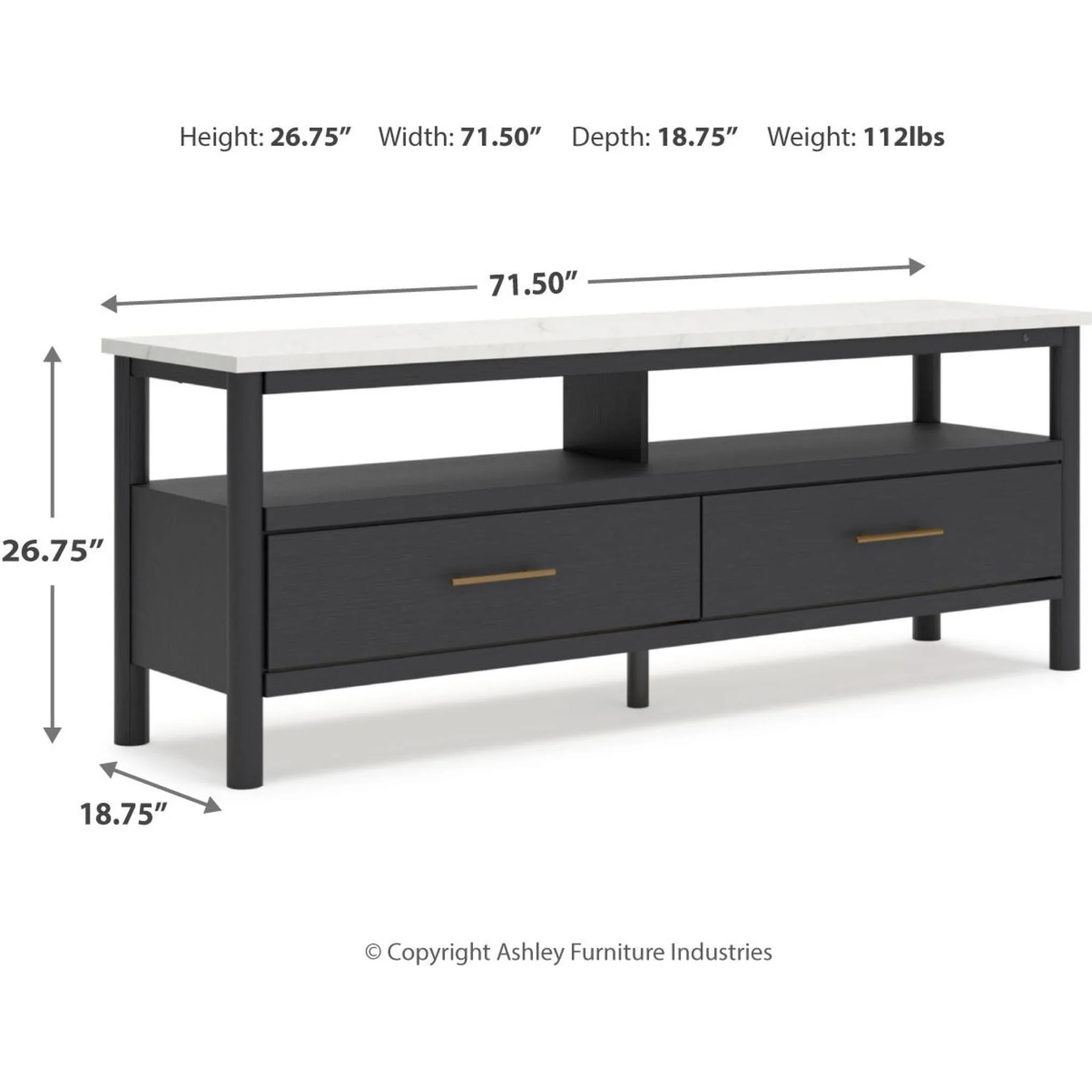 Cadmori TV Stand - Image 3