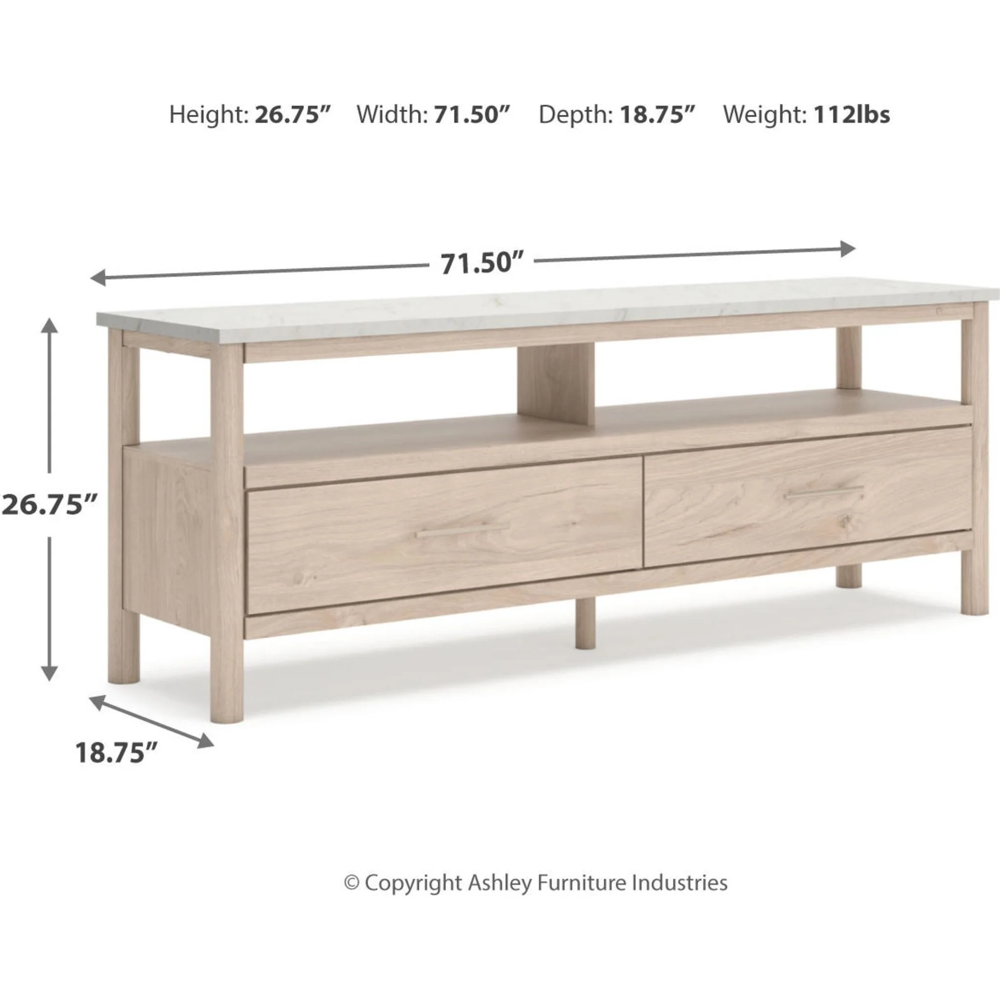 Cadmori TV Stand - Image 3