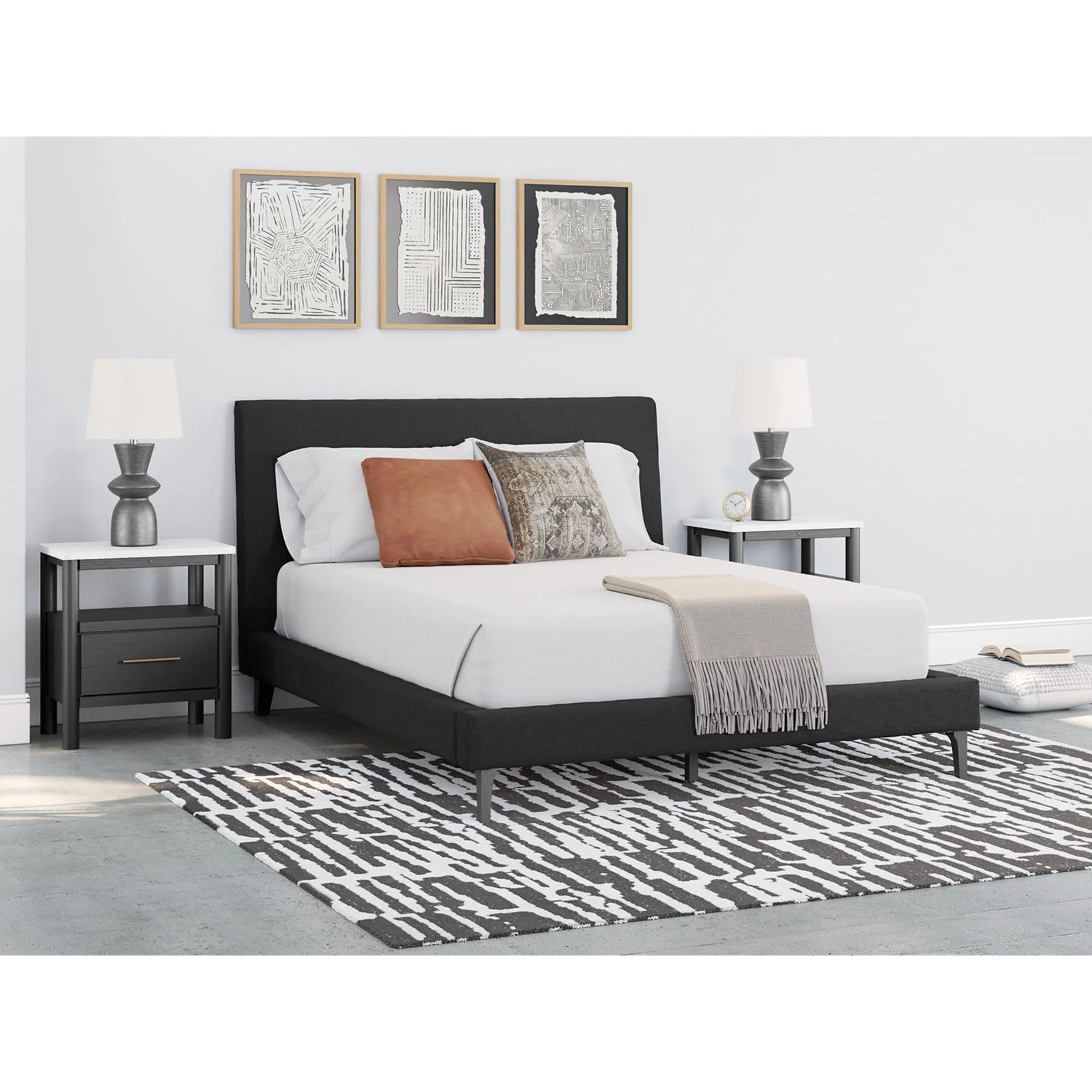 Cadmori Upholstered Bed - Image 2