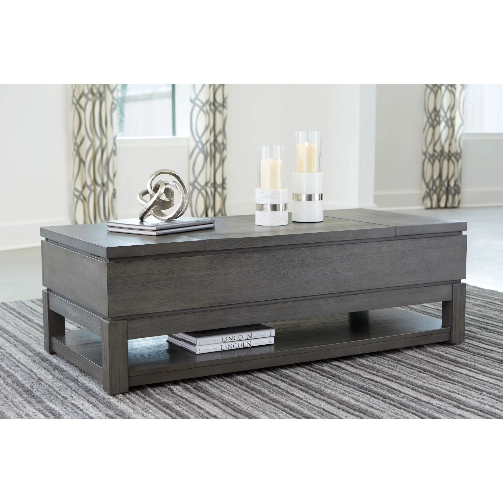 Caitbrook Cocktail Table with Lift Top - Image 2