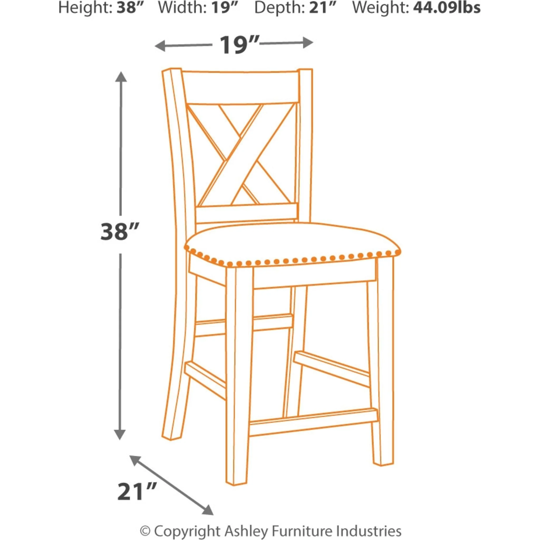 Caitbrook Counter Dining Set - Image 12