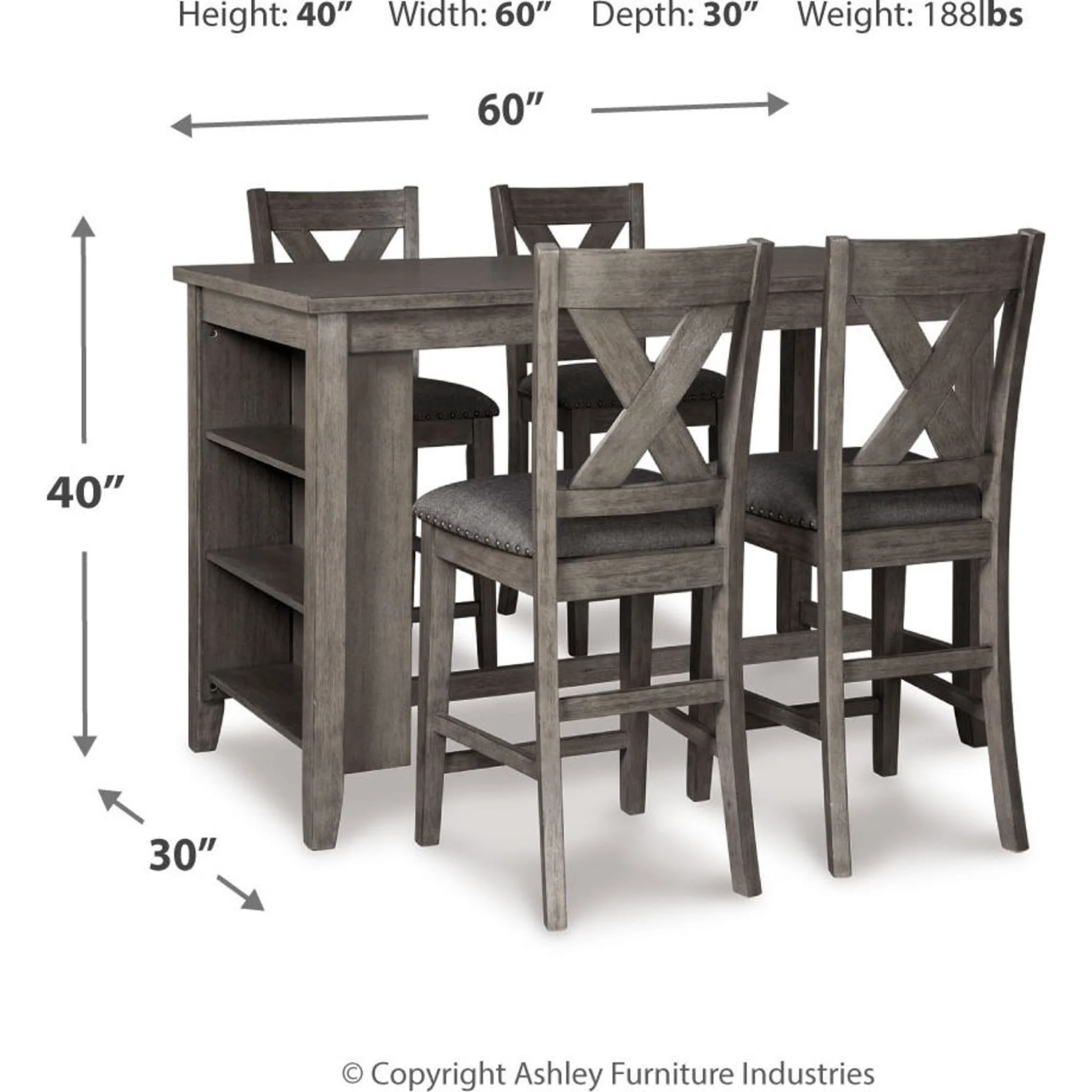 Caitbrook Counter Dining Set - Image 24