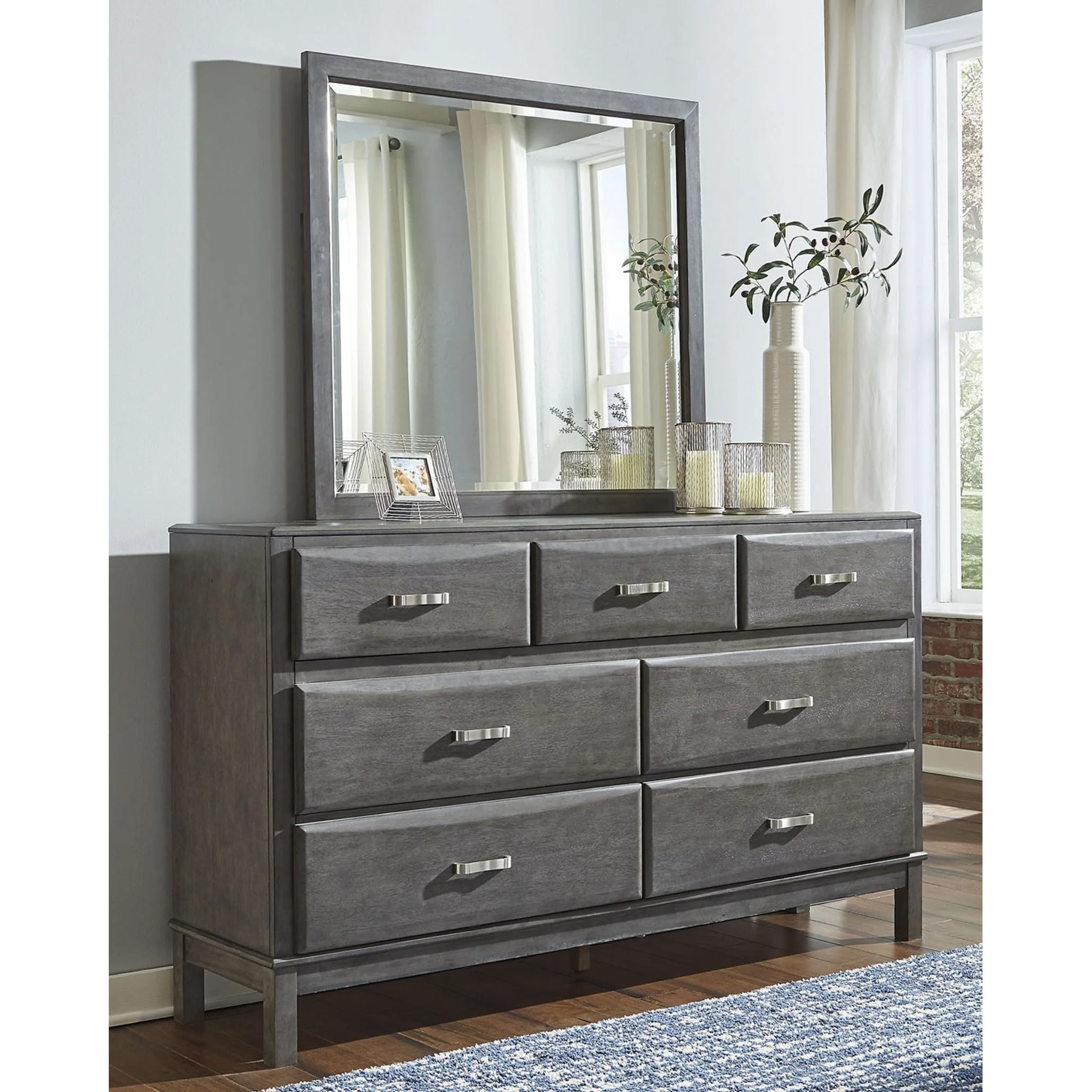 Caitbrook Dresser and Mirror - Image 16