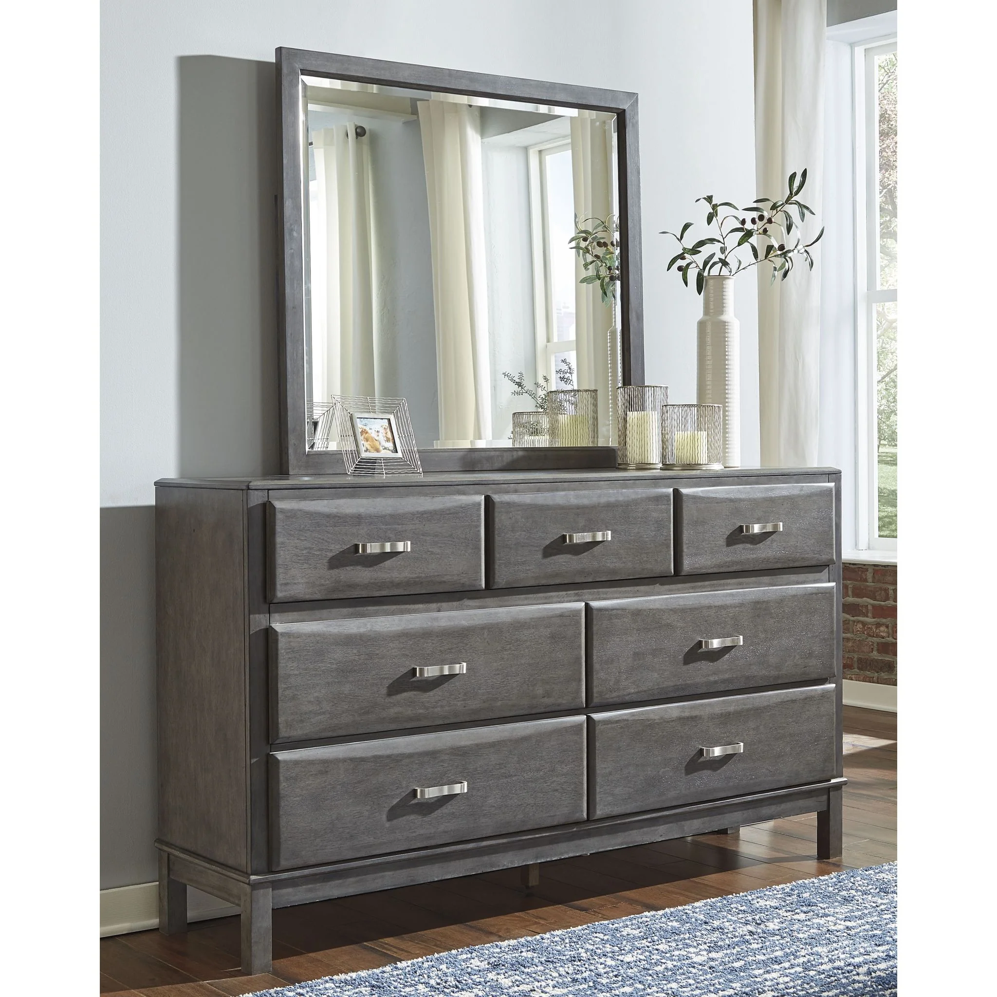 Caitbrook Dresser and Mirror - Image 2