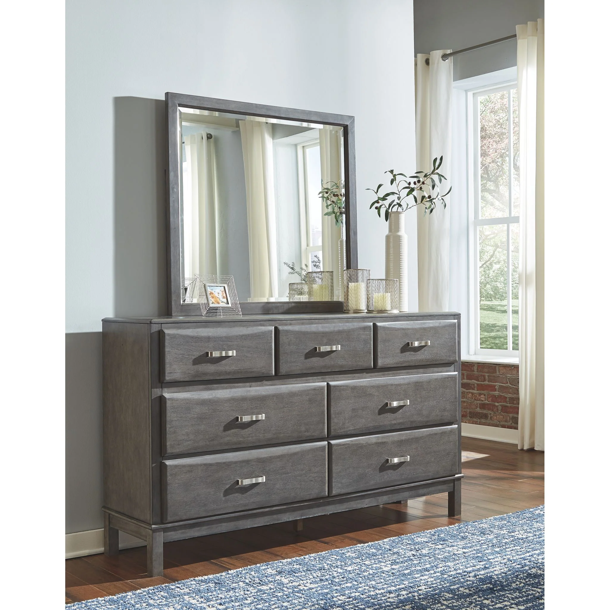 Caitbrook Dresser and Mirror - Image 4