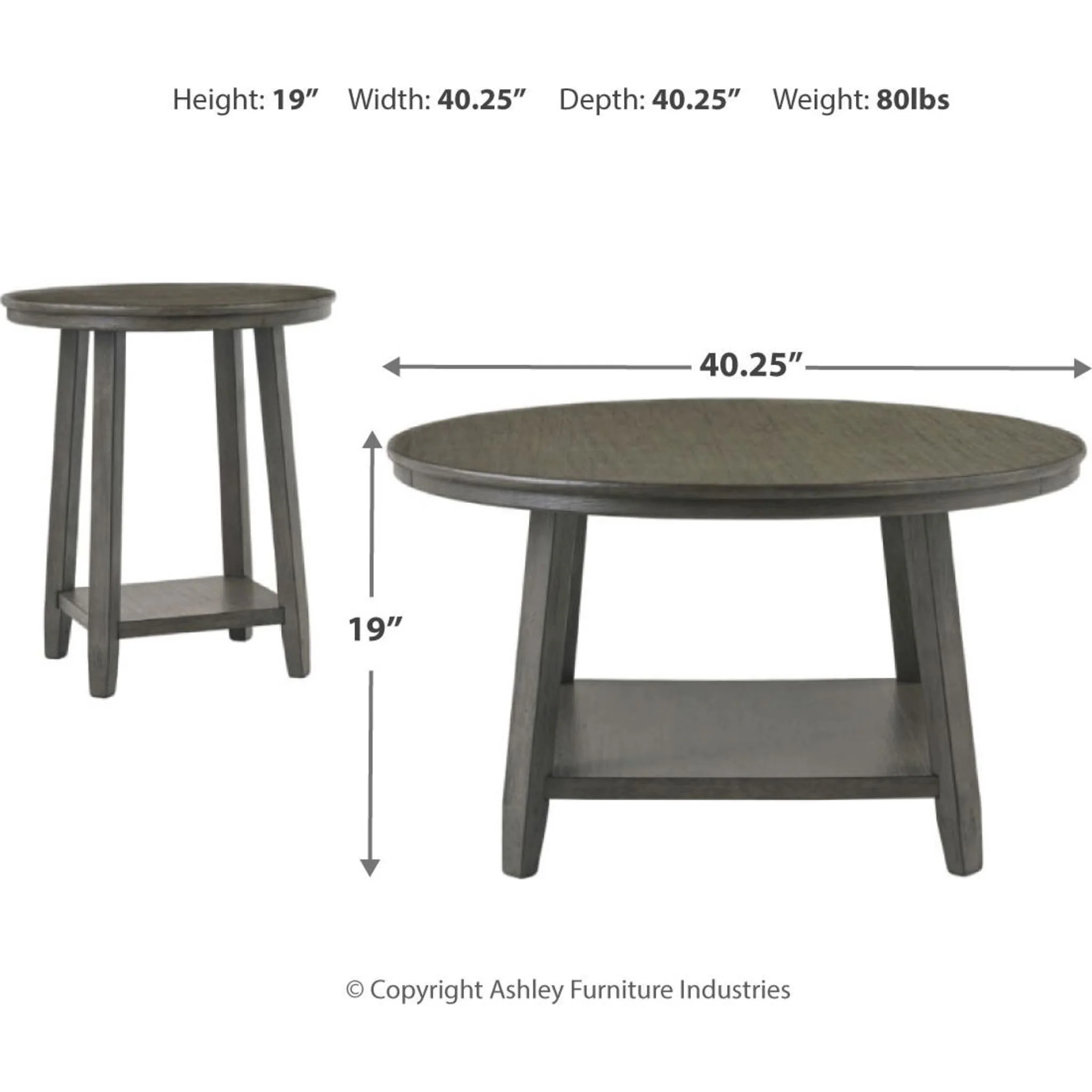 Caitbrook Occasional Table Set (set of 3) - Image 7
