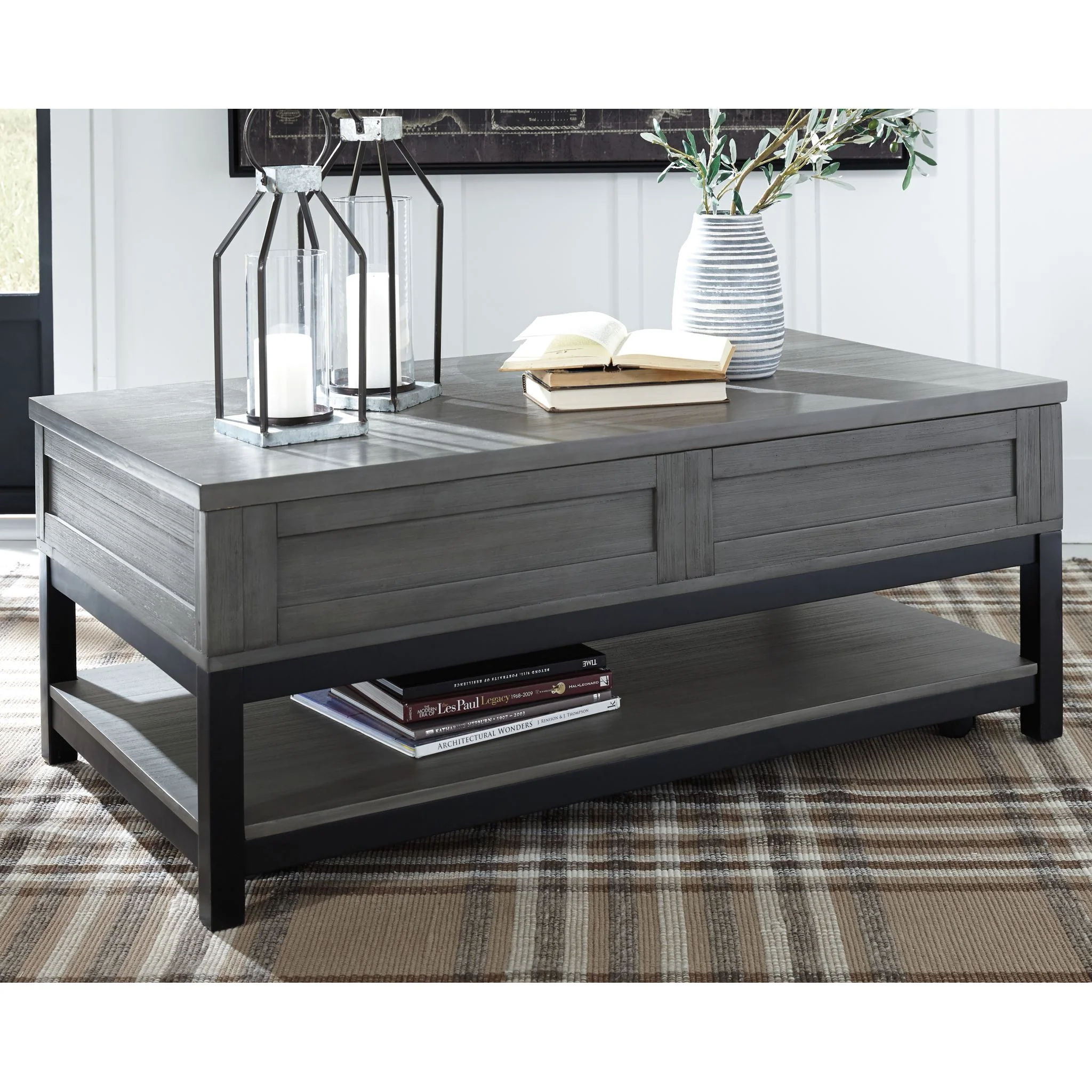 Caitbrook Rect Lift Top Cocktail Table - Image 2