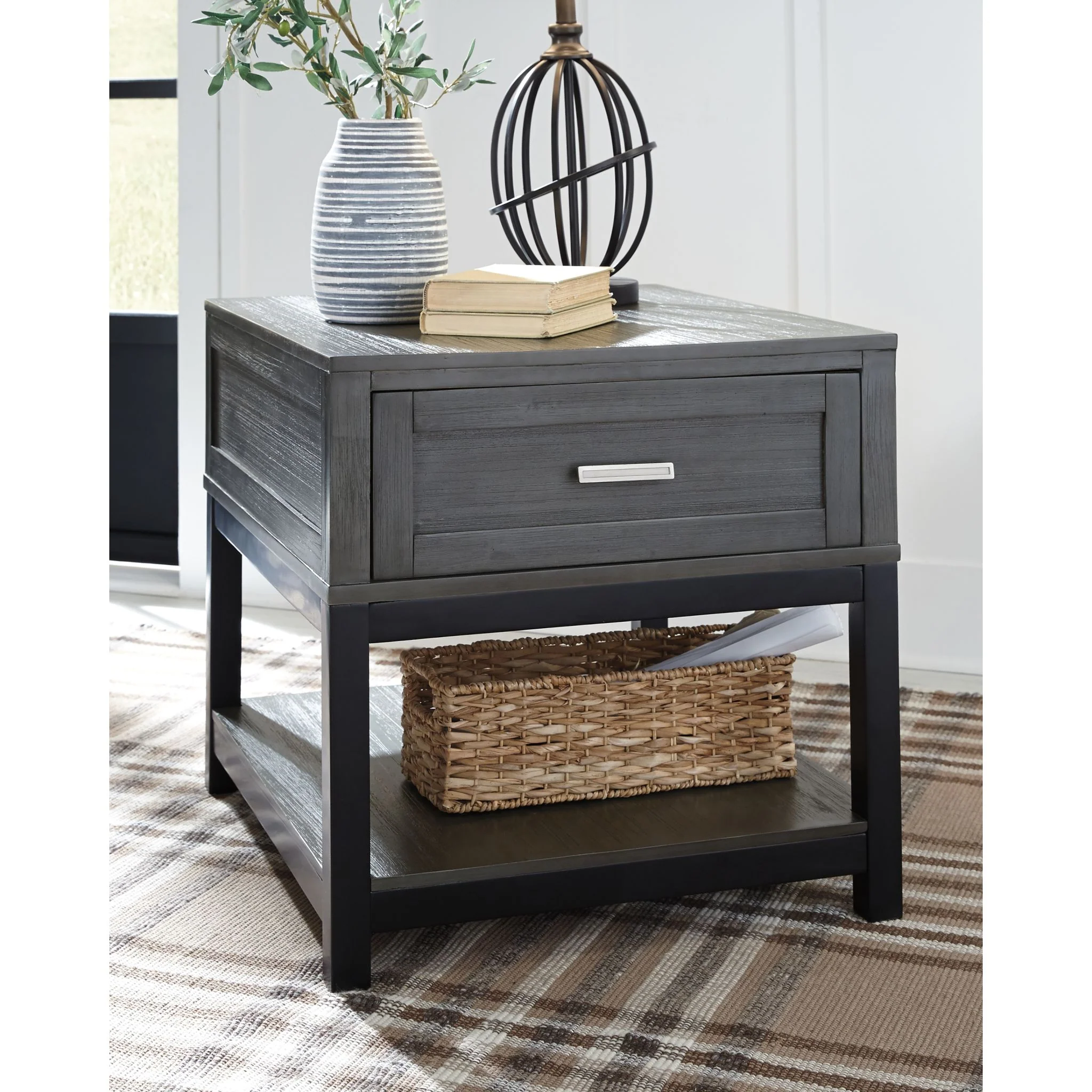 Caitbrook Rectangle End Table - Image 2
