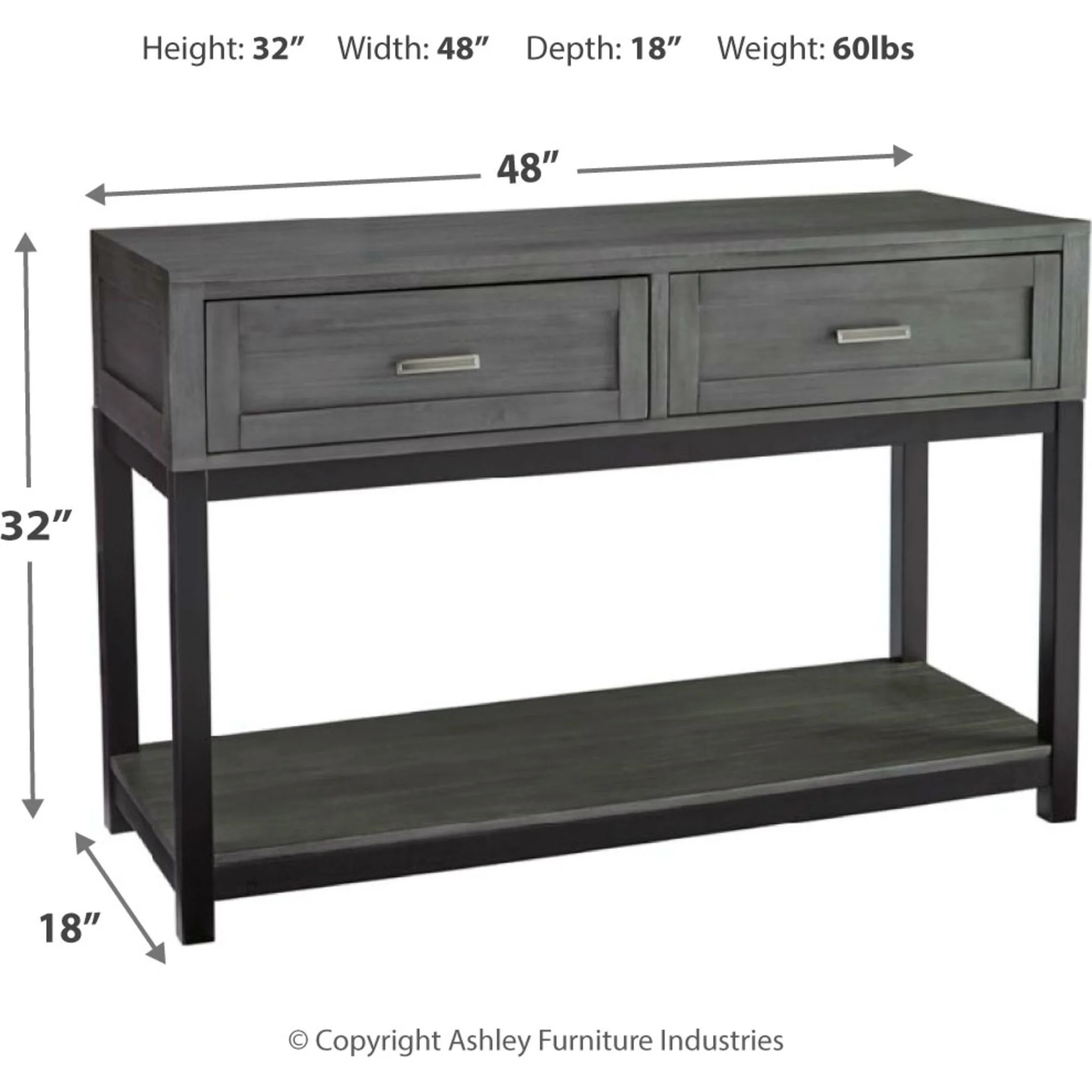 Caitbrook Sofa Table - Image 4