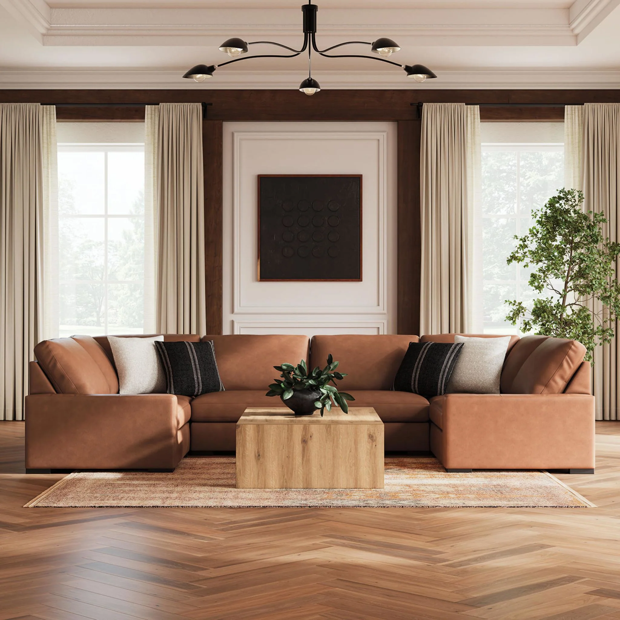 Calden-Exclusive 6 Piece Sectional - Image 10