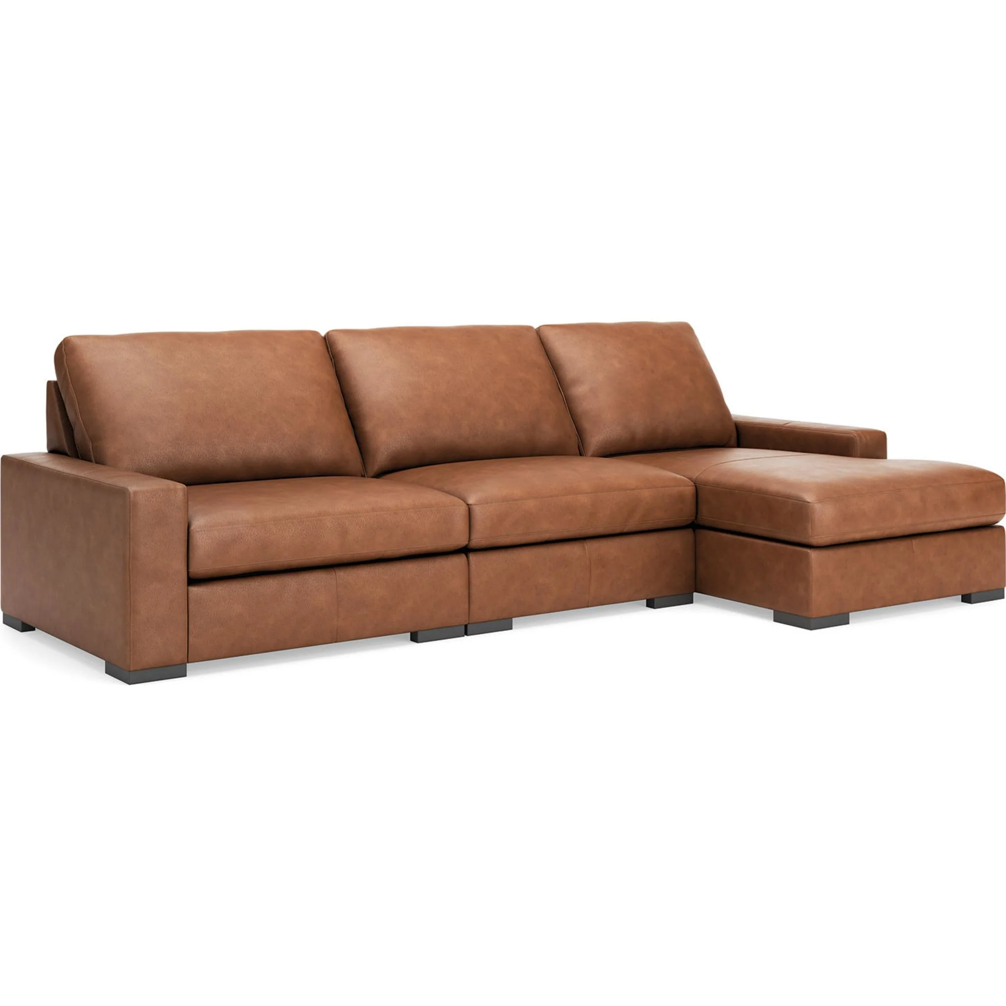 Calden-Exclusive 3 Piece Modular Sectional with Chaise - Image 2