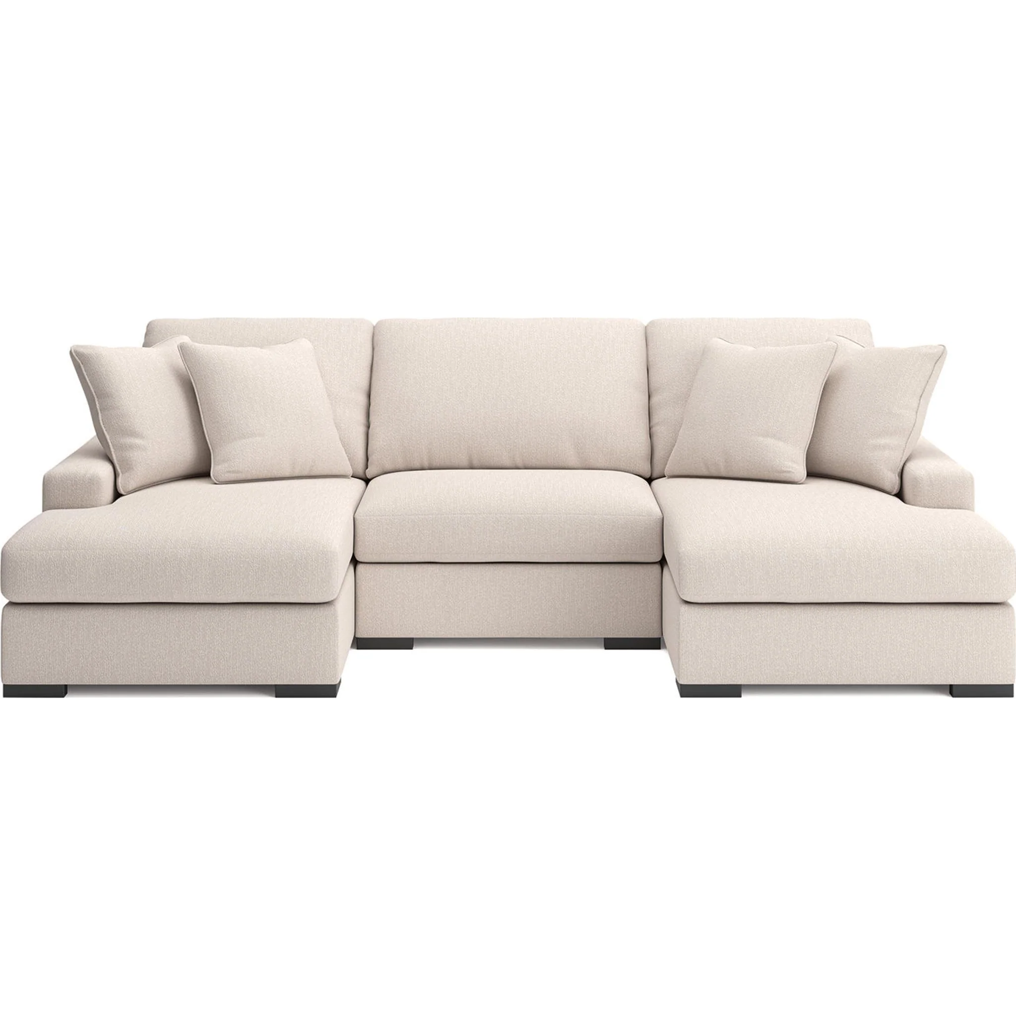 Calden-Exclusive 3 Piece Modular Sectional with Double Chaise - Image 24