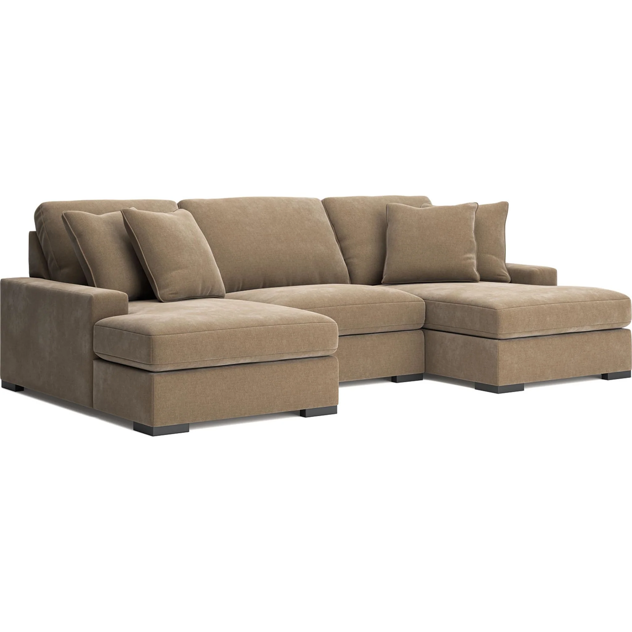 Calden-Exclusive 3 Piece Modular Sectional with Double Chaise - Image 27