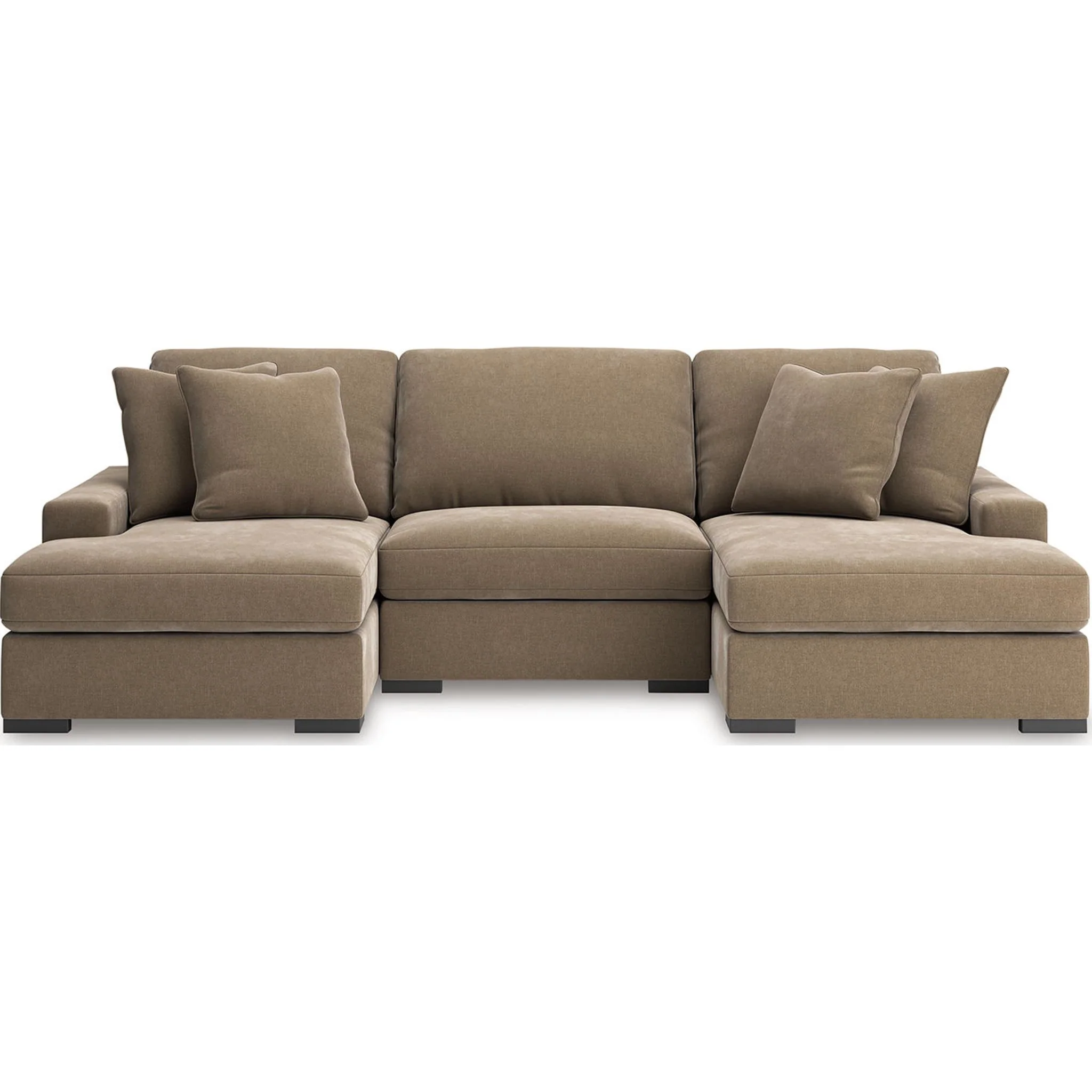 Calden-Exclusive 3 Piece Modular Sectional with Double Chaise - Image 29