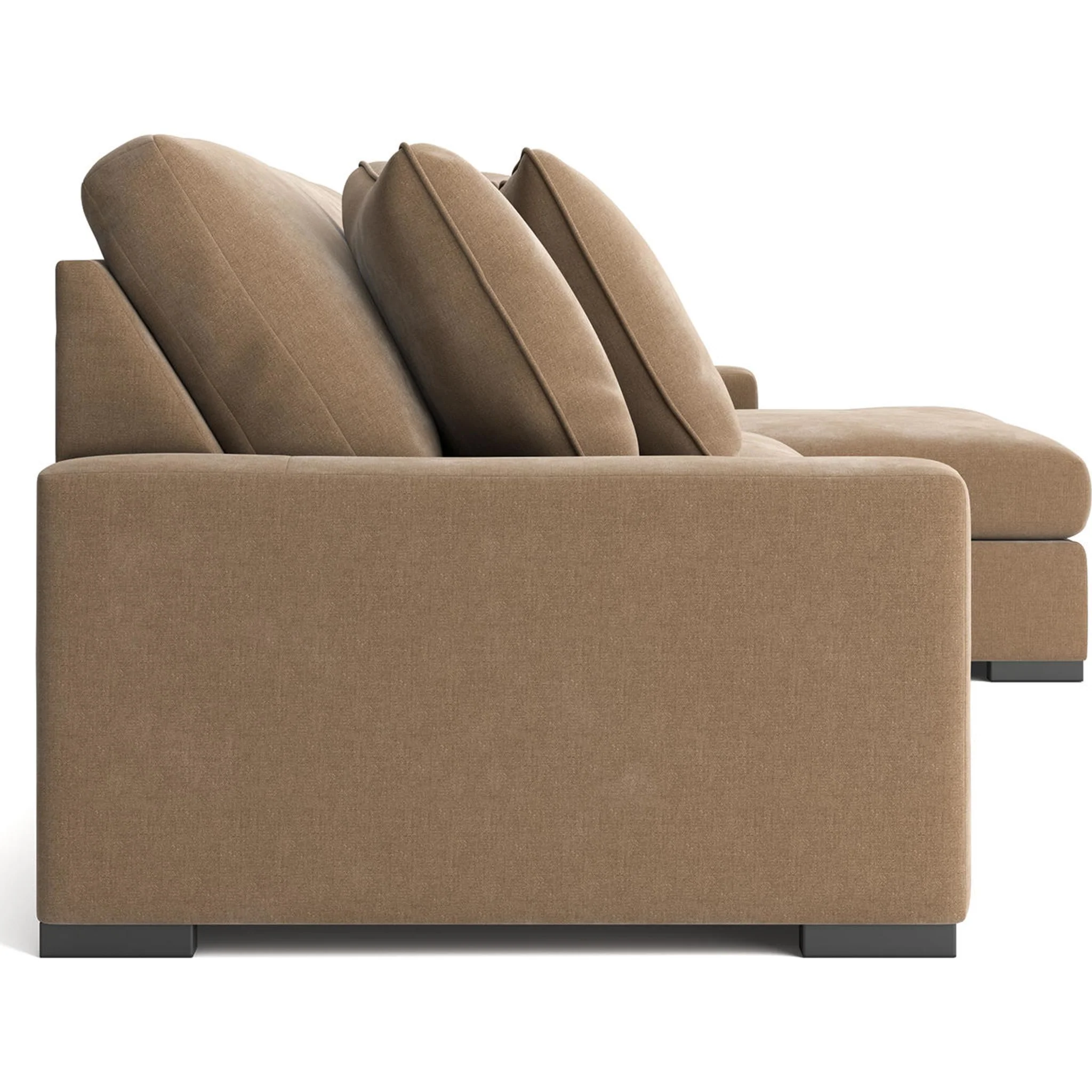 Calden-Exclusive 3 Piece Sectional with Chaise - Image 4