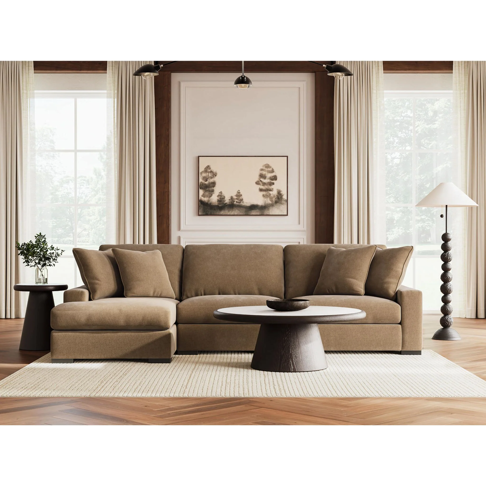 Calden-Exclusive 3 Piece Sectional with Chaise - Image 65