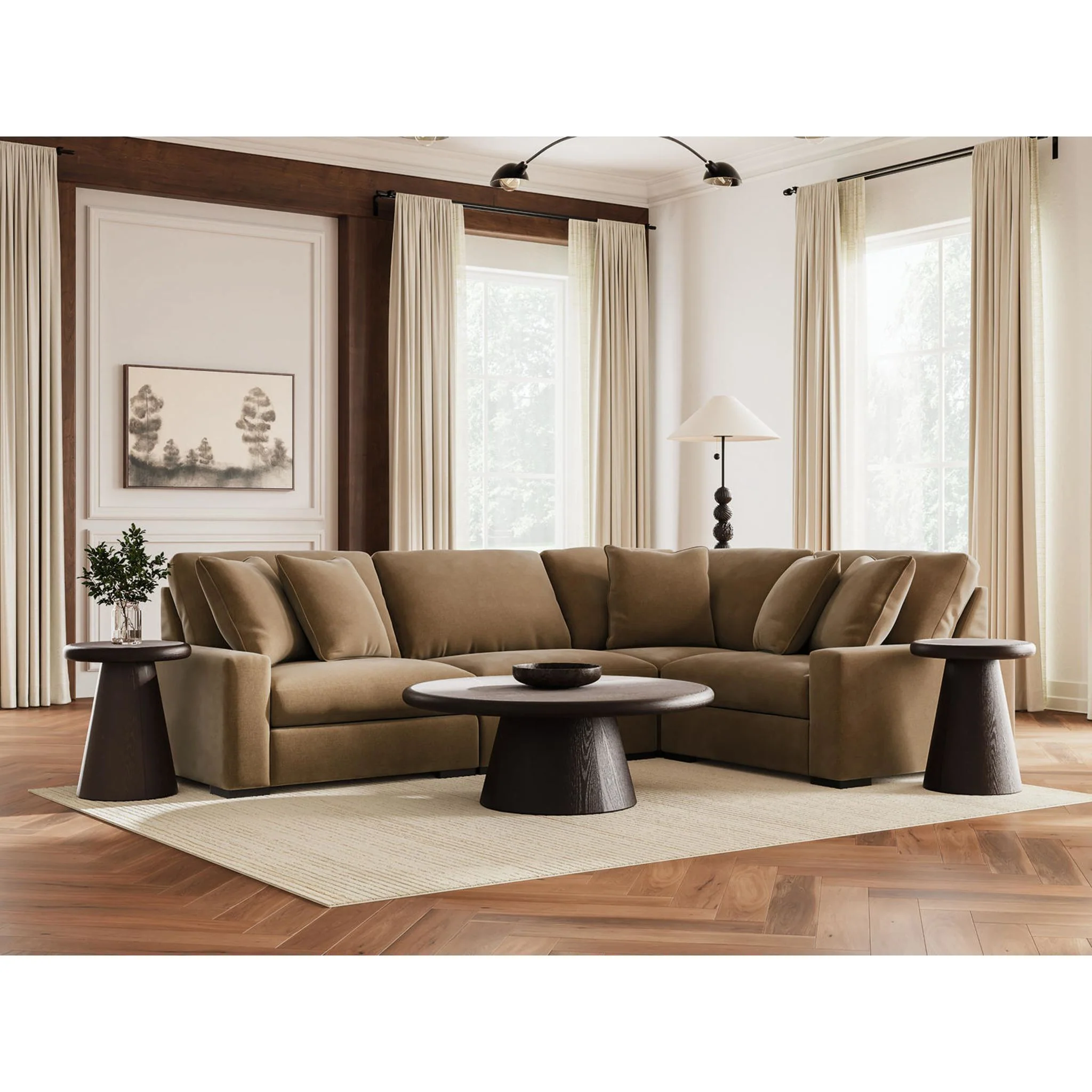 Calden-Exclusive 4 Piece Modular Sectional - Image 33