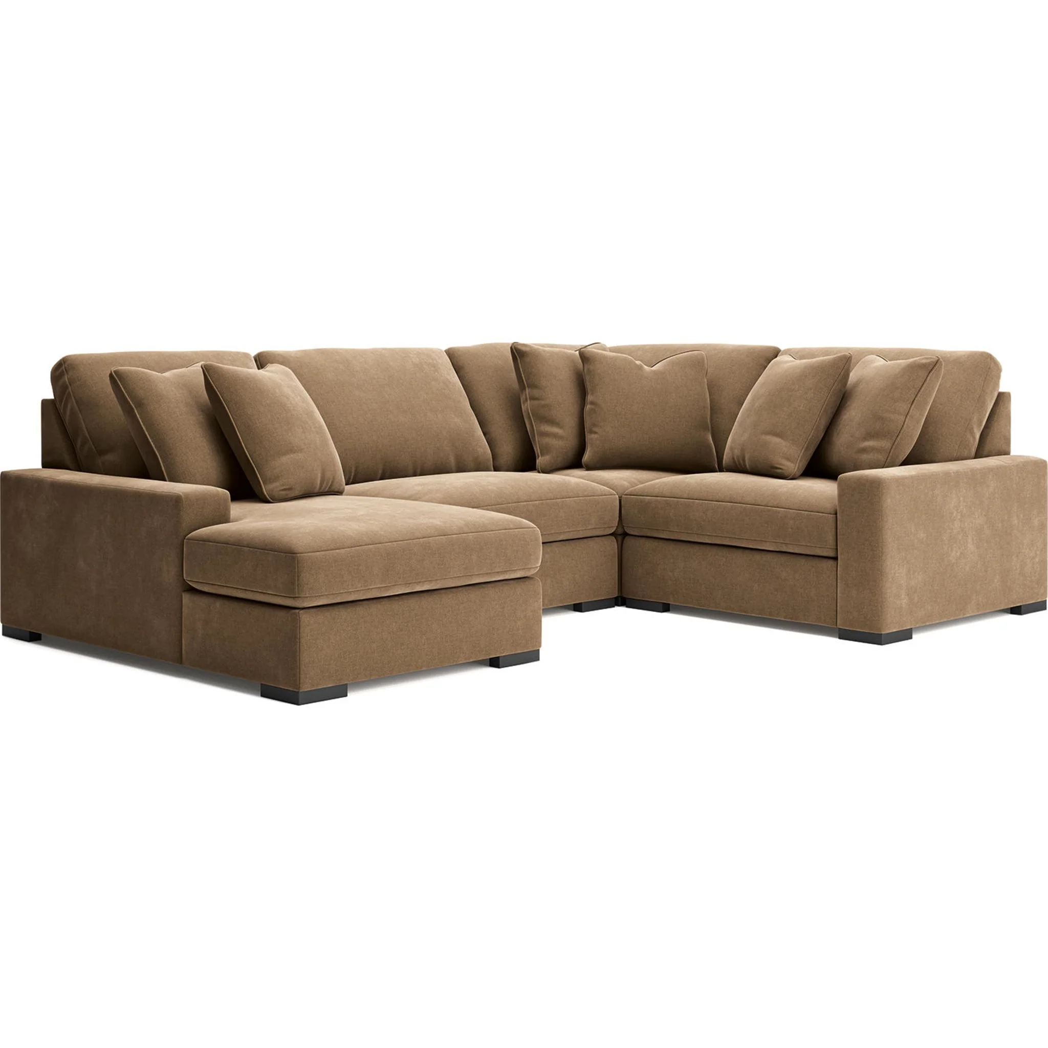 Calden-Exclusive 4 Piece Modular Sectional with Chaise - Image 61
