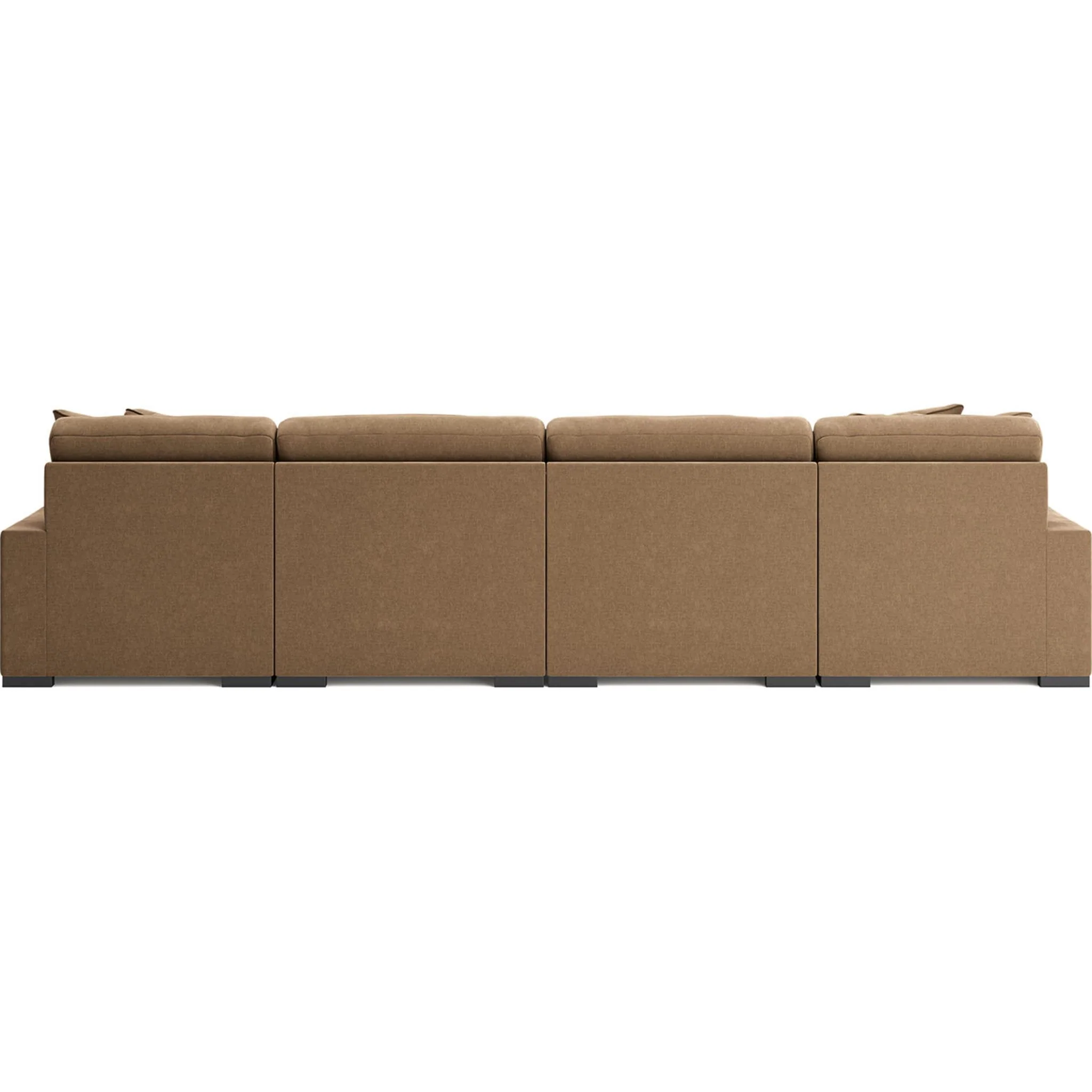 Calden-Exclusive 4 Piece Sectional with Double Chaise - Image 2