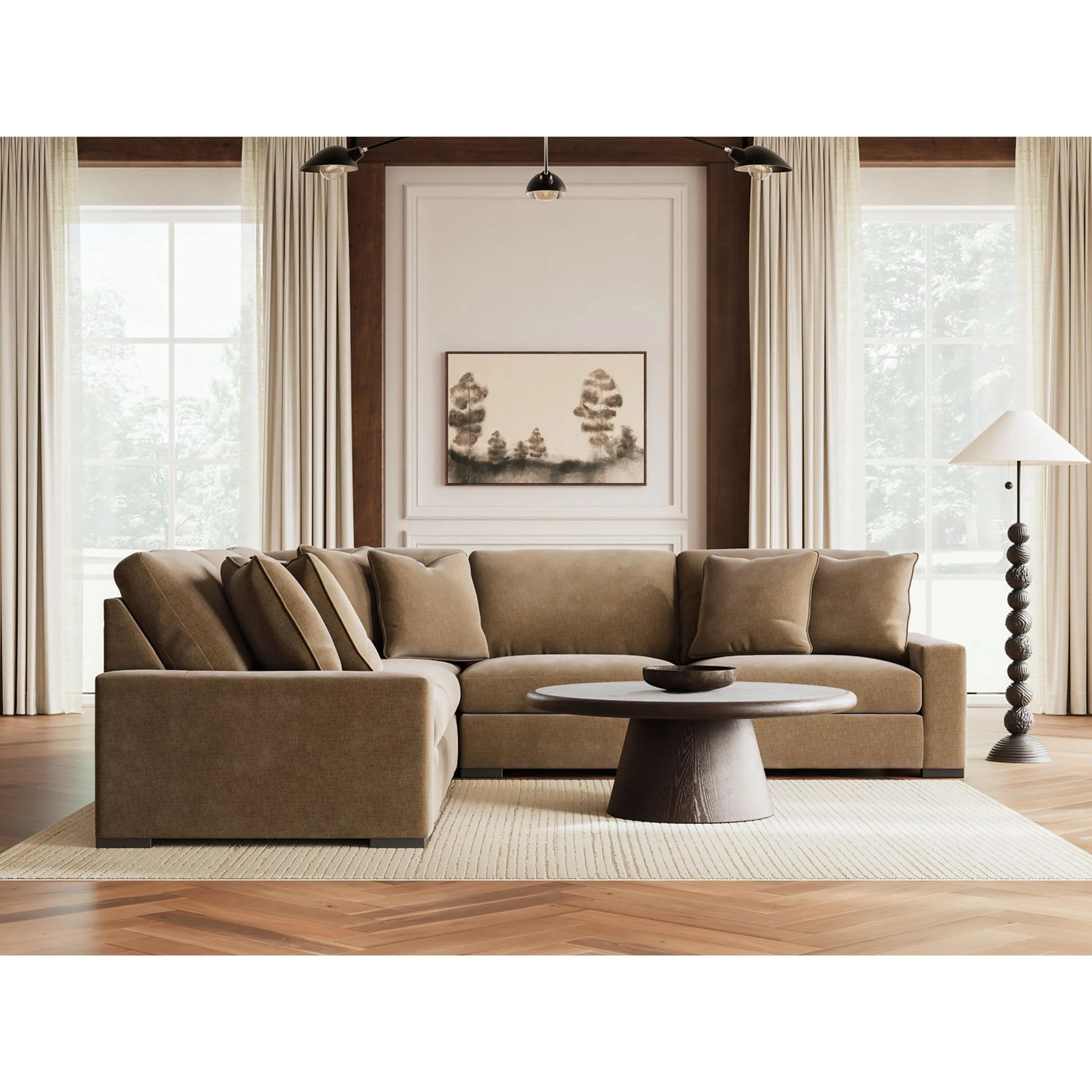Calden-Exclusive 5 Piece Modular Sectional - Image 32