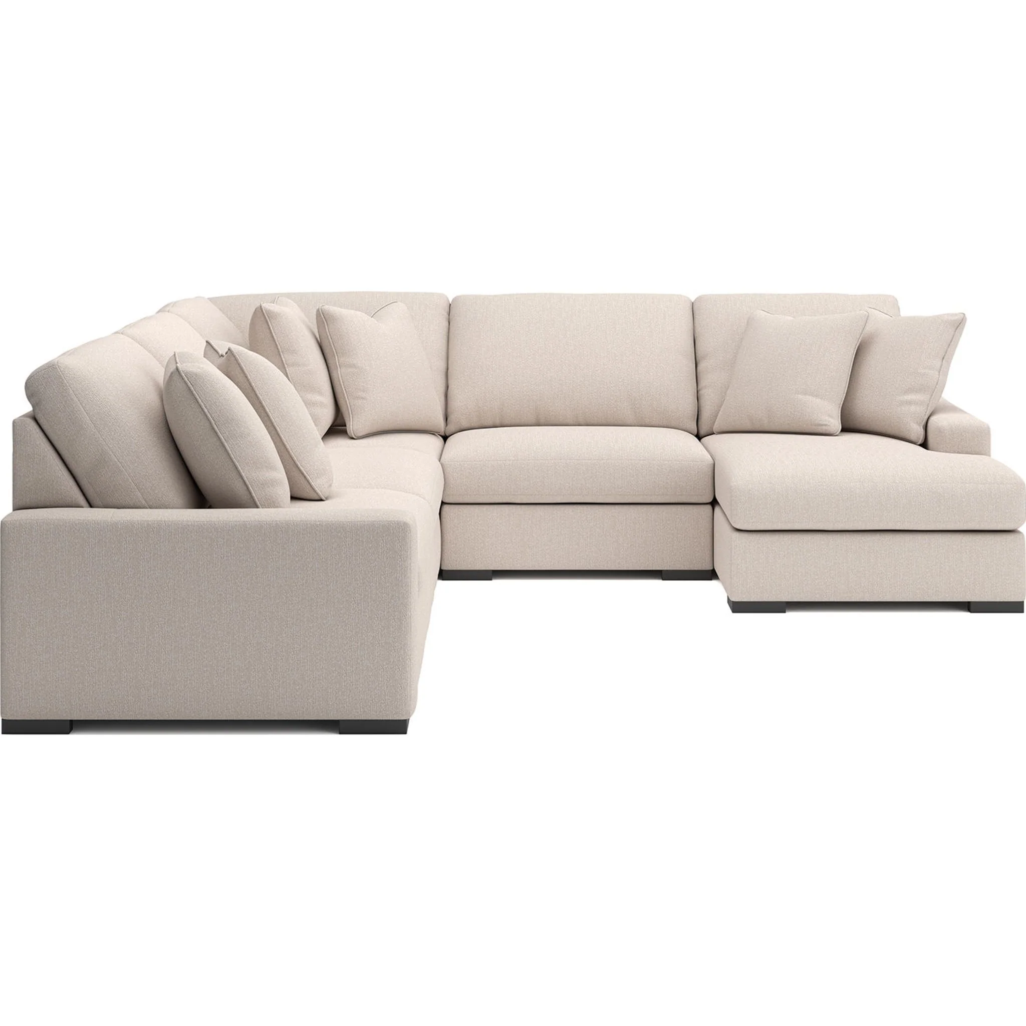 Calden-Exclusive 5 Piece Modular Sectional with Chaise - Image 25