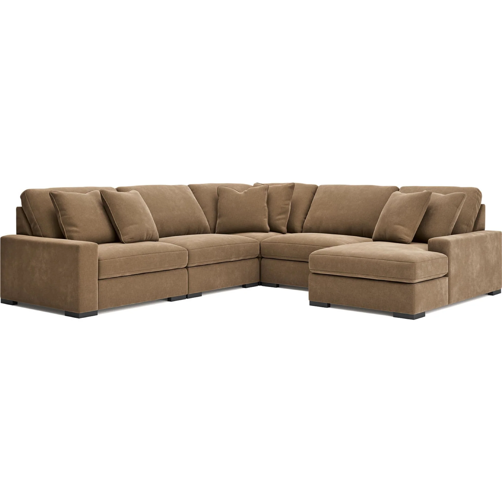 Calden-Exclusive 5 Piece Modular Sectional with Chaise - Image 55