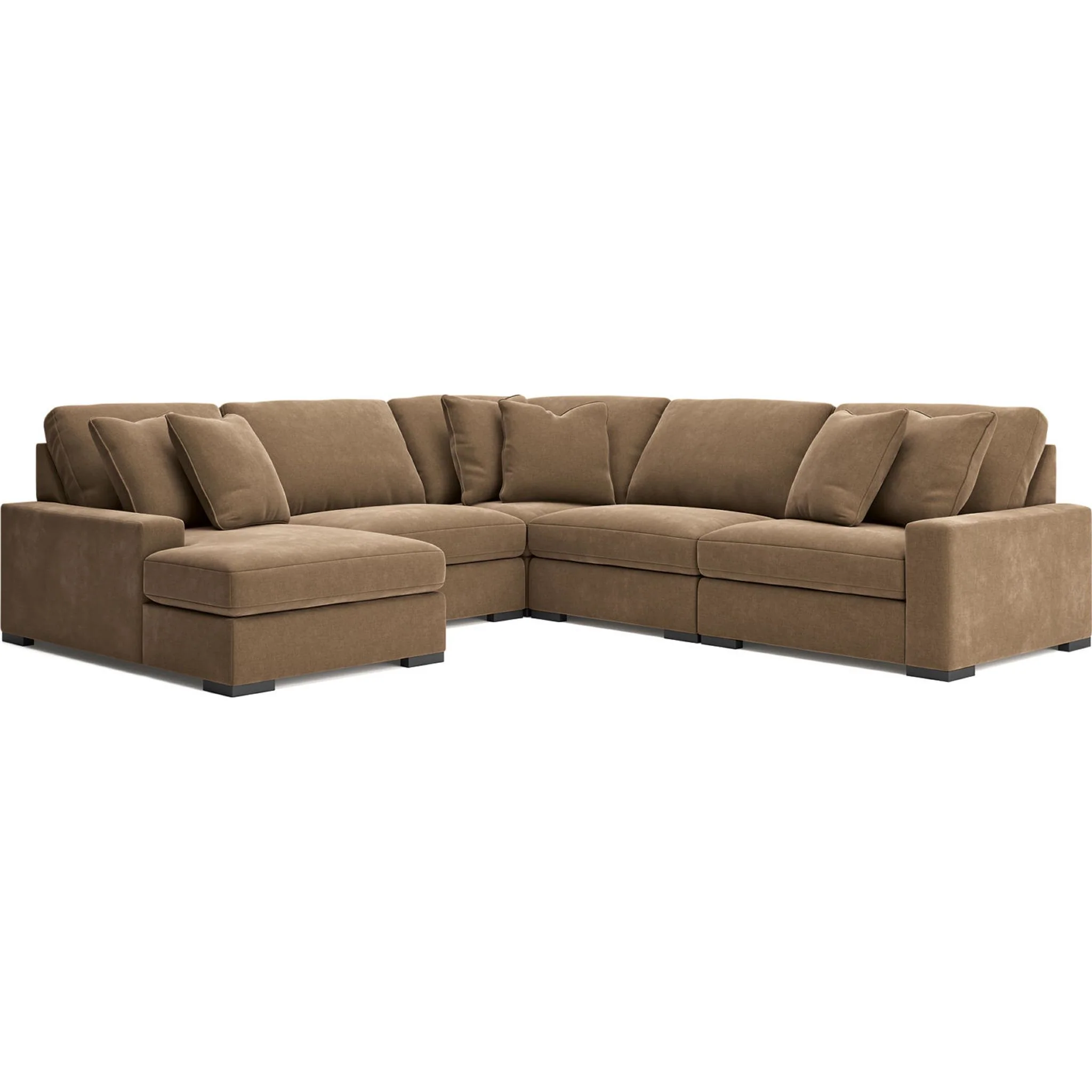 Calden-Exclusive 5 Piece Modular Sectional with Chaise - Image 61