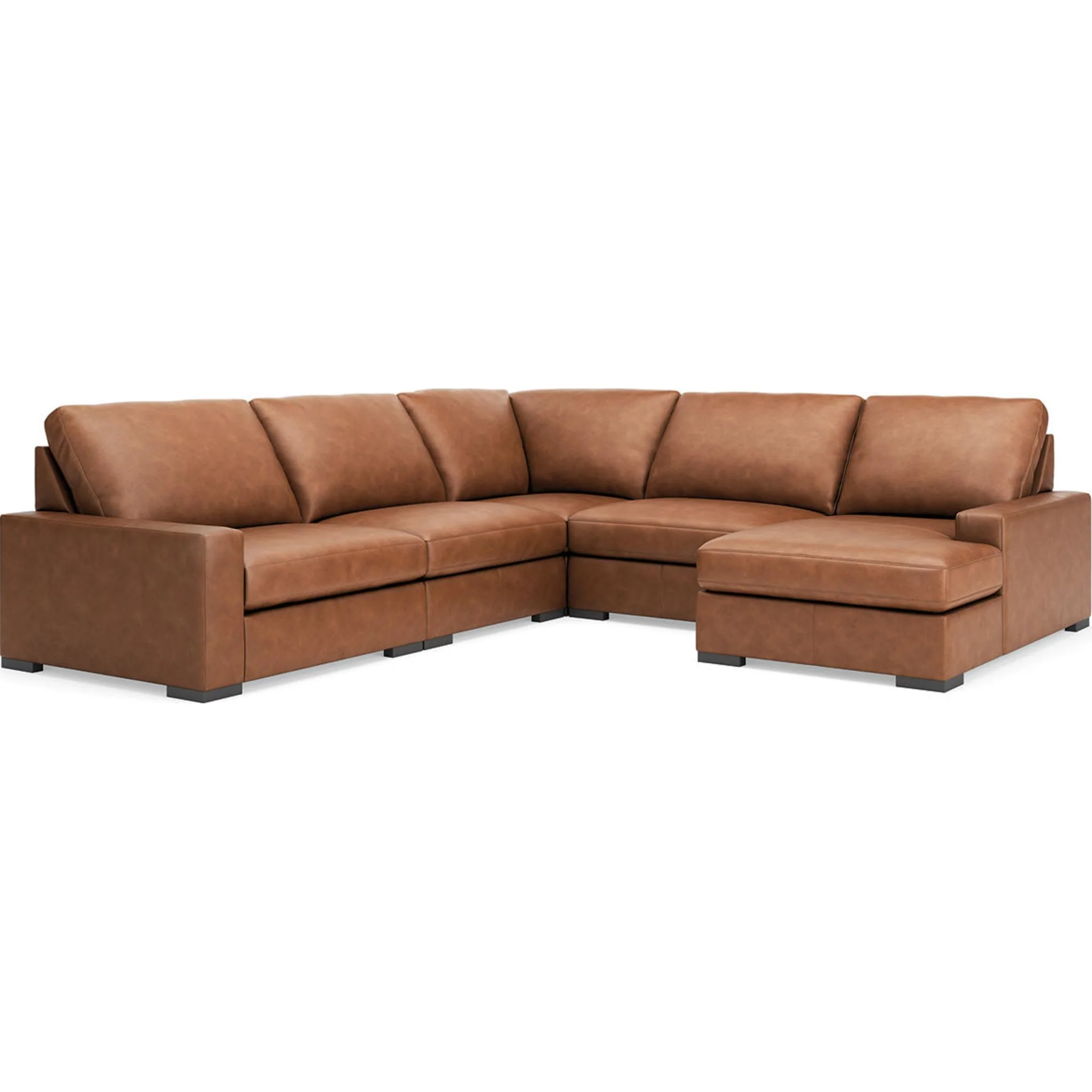 Calden-Exclusive 5 Piece Modular Sectional with Chaise - Image 5