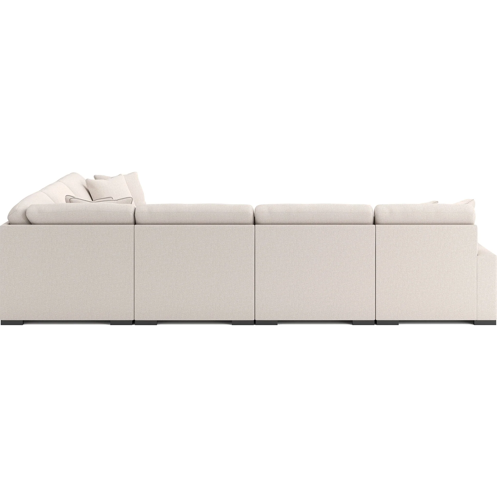 Calden-Exclusive 6 Piece Modular Sectional with Chaise - Image 40