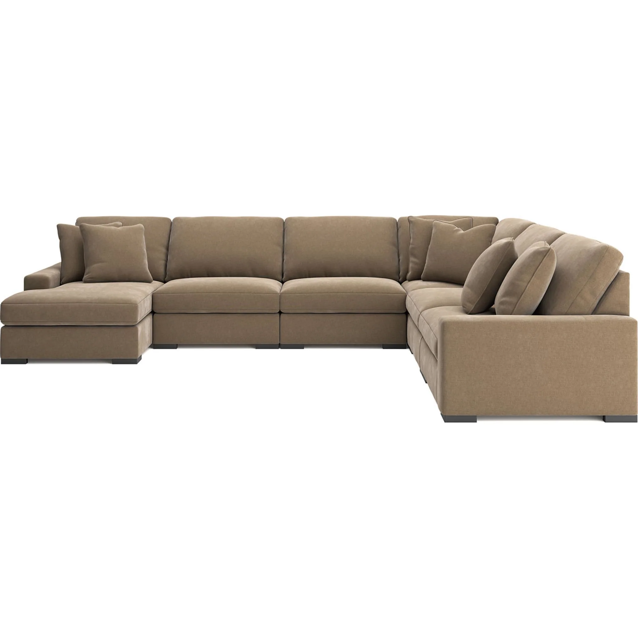 Calden-Exclusive 6 Piece Modular Sectional with Chaise - Image 69