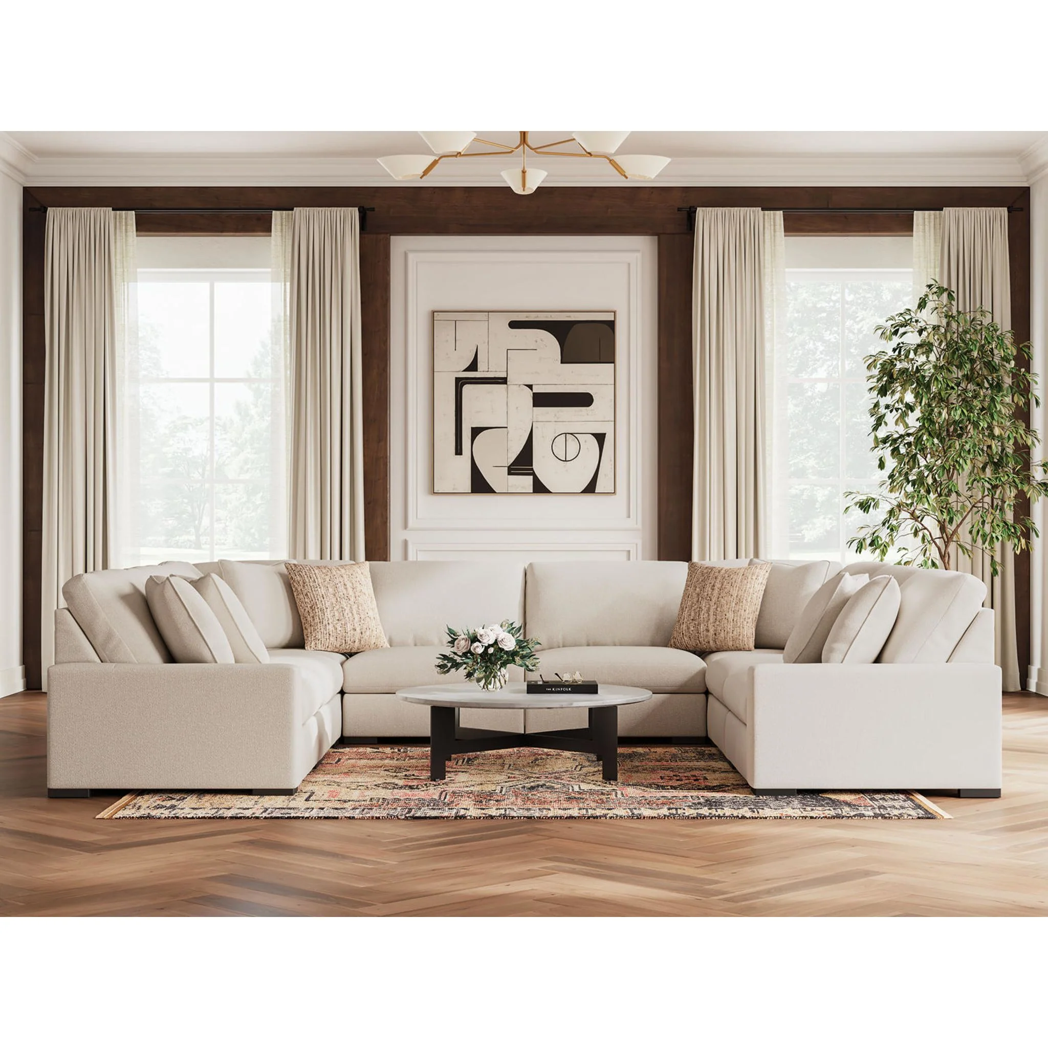 Calden-Exclusive 8 Piece Modular Sectional - Image 26