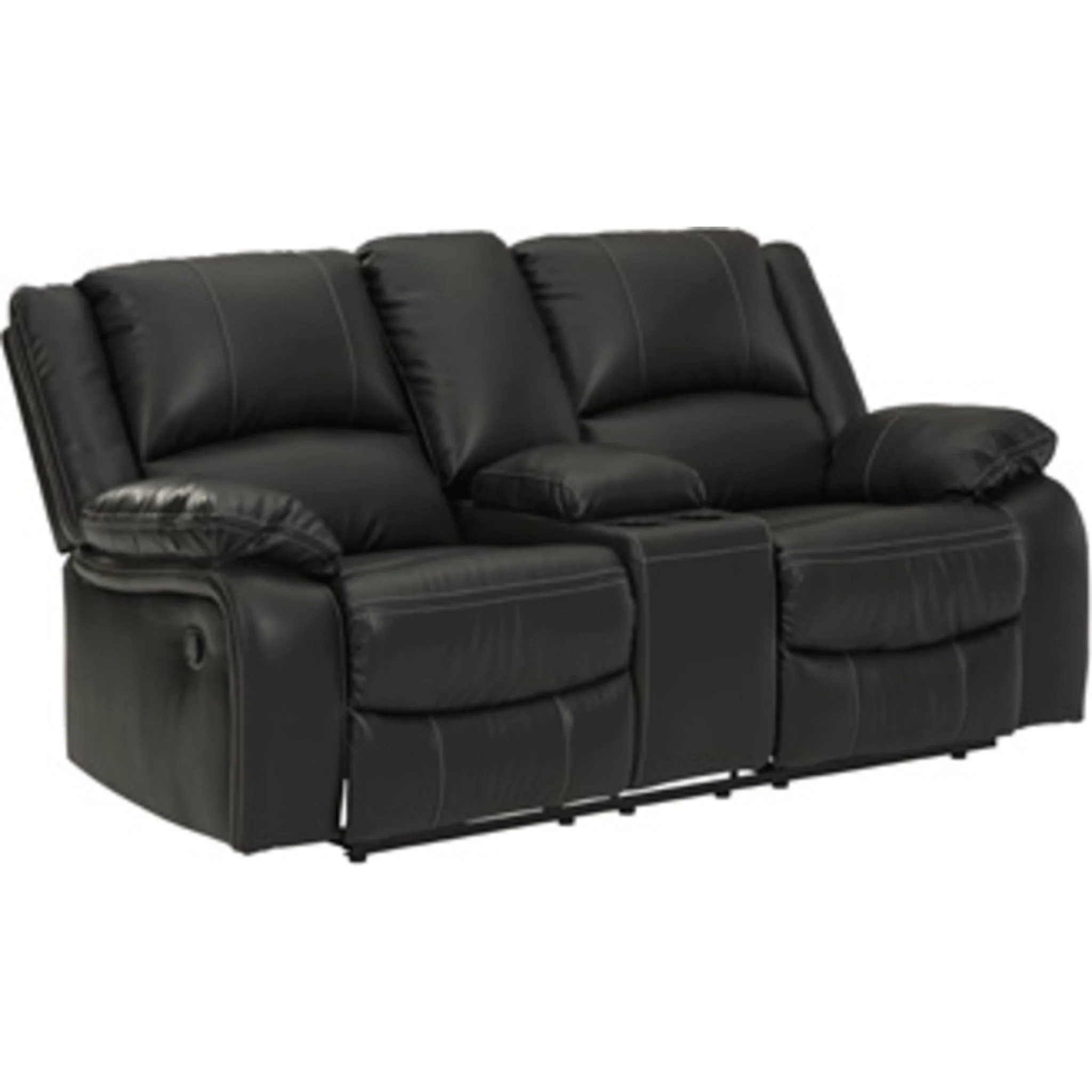 Calderwell Reclining Loveseat with Console - Image 11