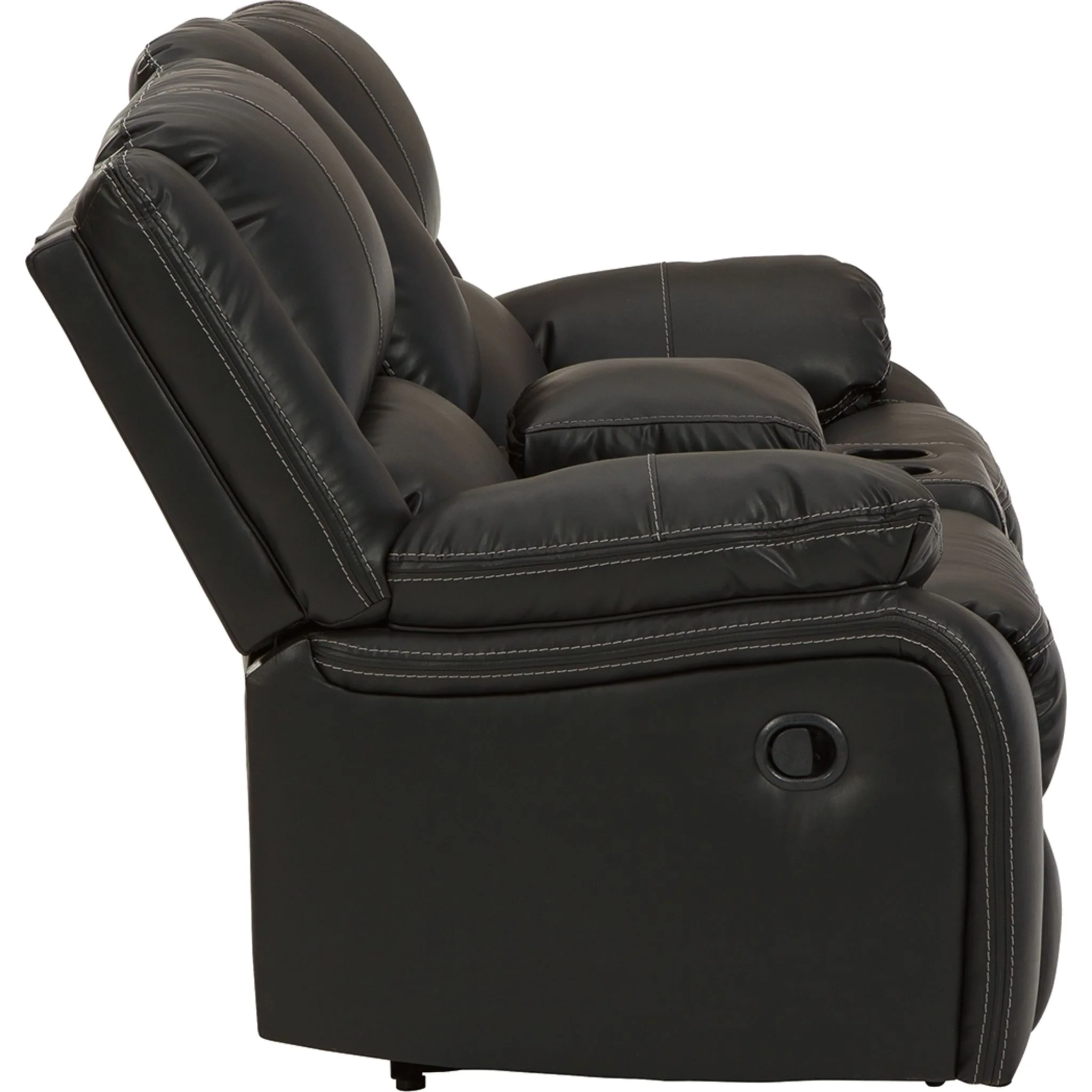 Calderwell Reclining Loveseat with Console - Image 8
