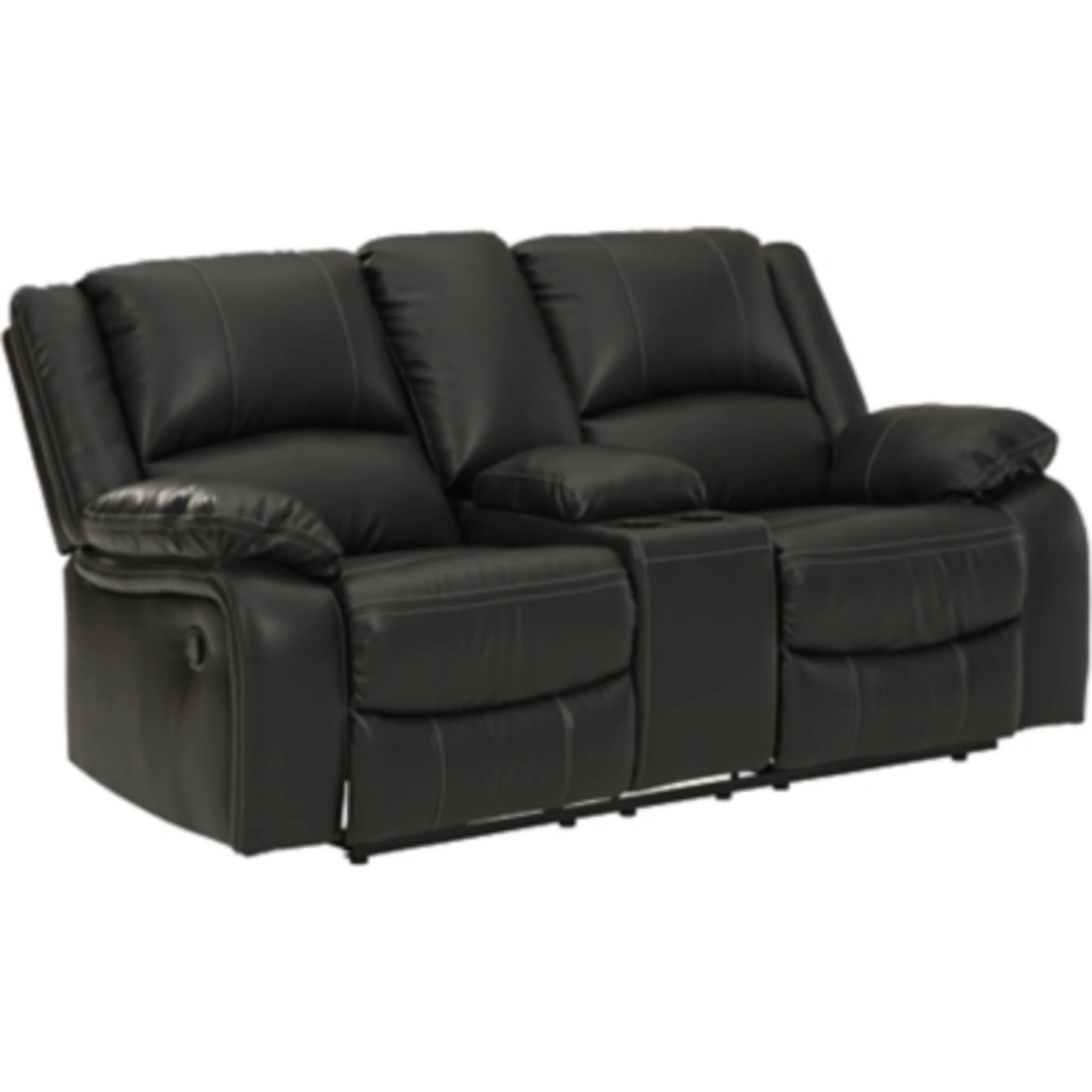Calderwell Reclining Loveseat with Console - Image 9