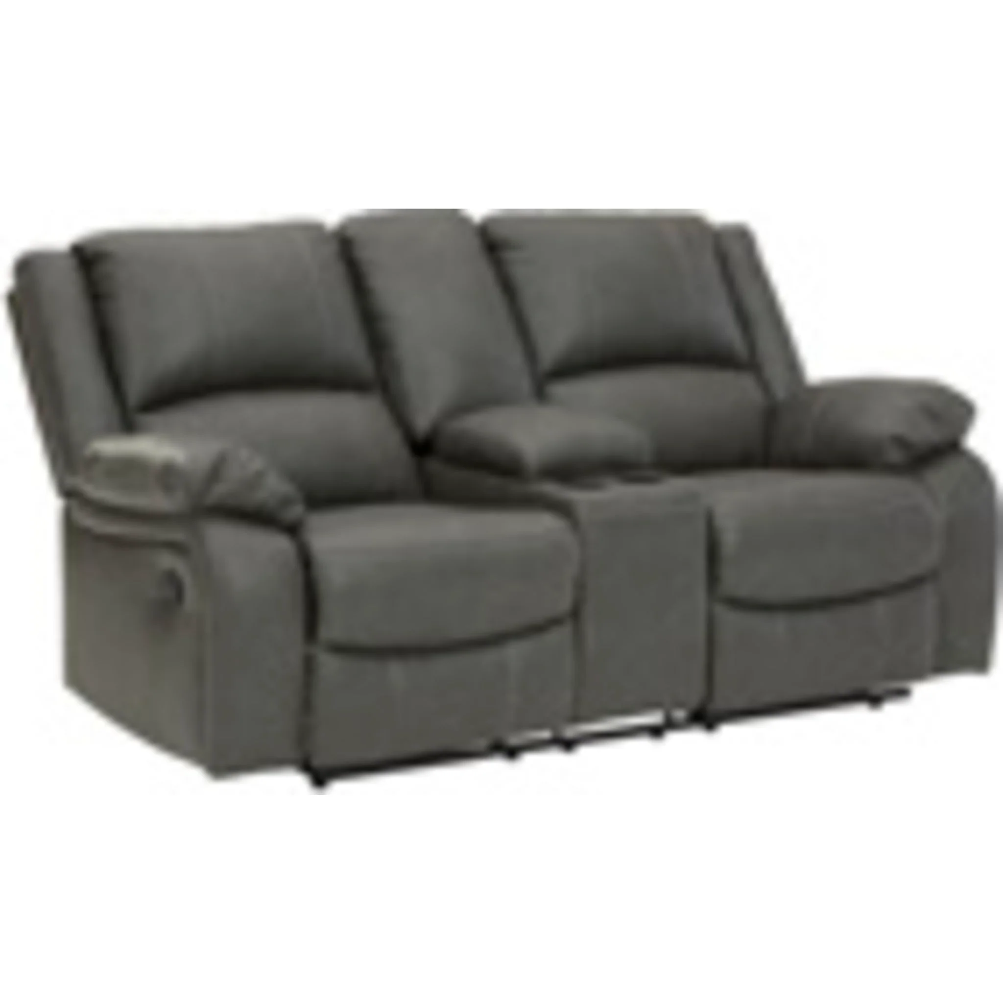 Calderwell Reclining Loveseat with Console - Image 12