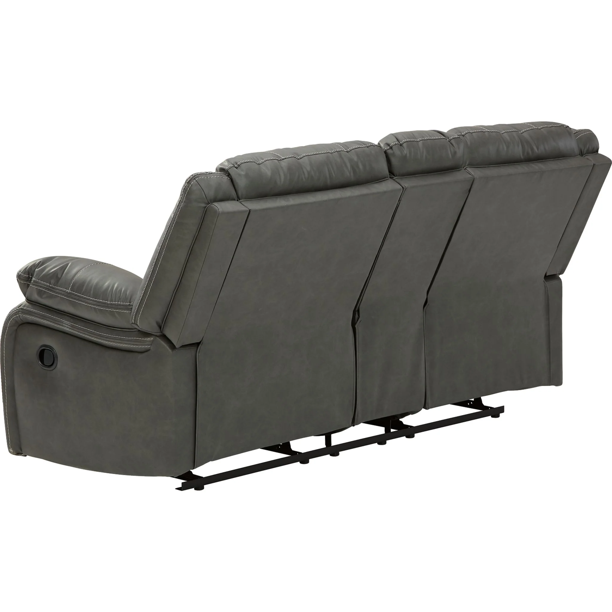 Calderwell Reclining Loveseat with Console - Image 5