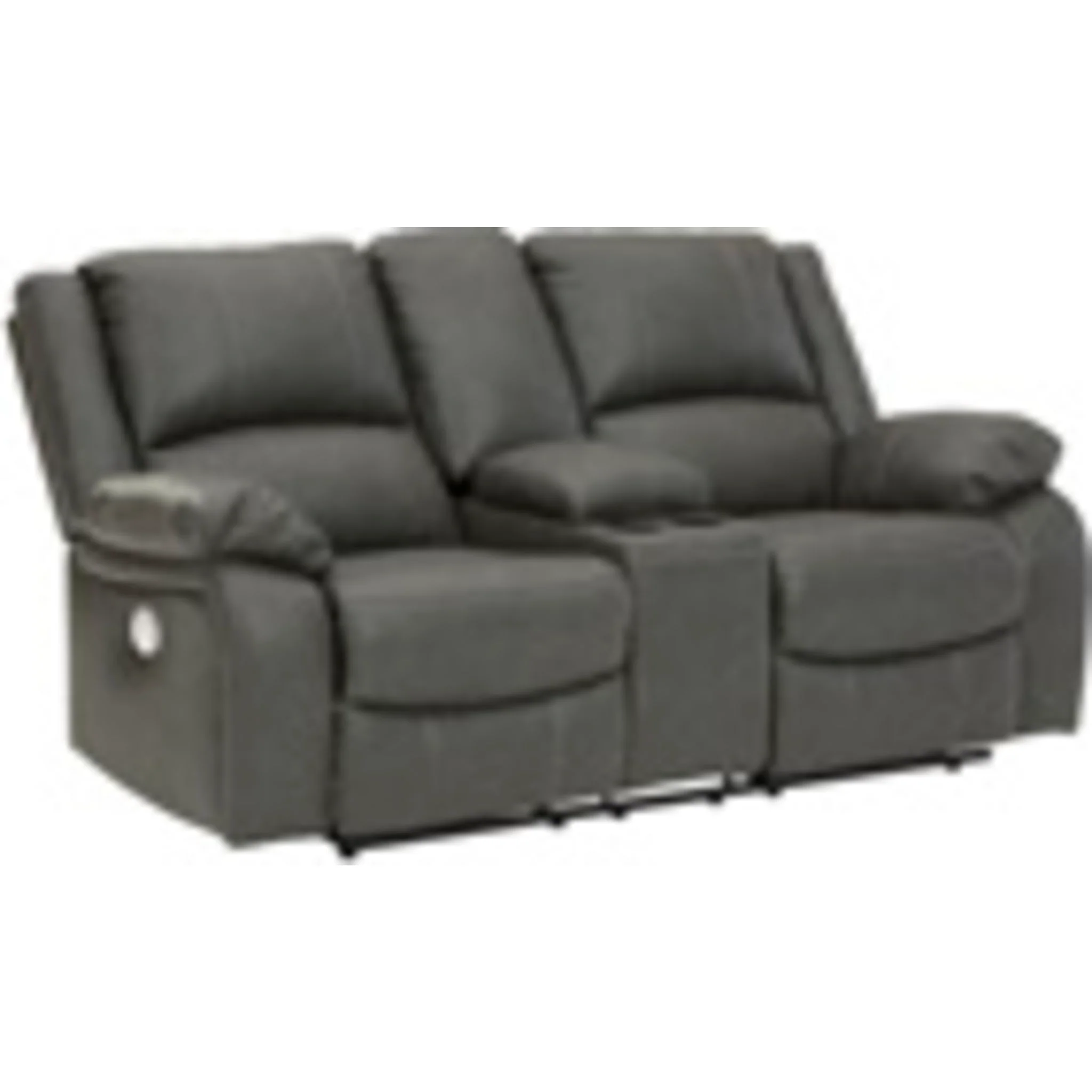 Calderwell Reclining Power Loveseat with Console - Image 8