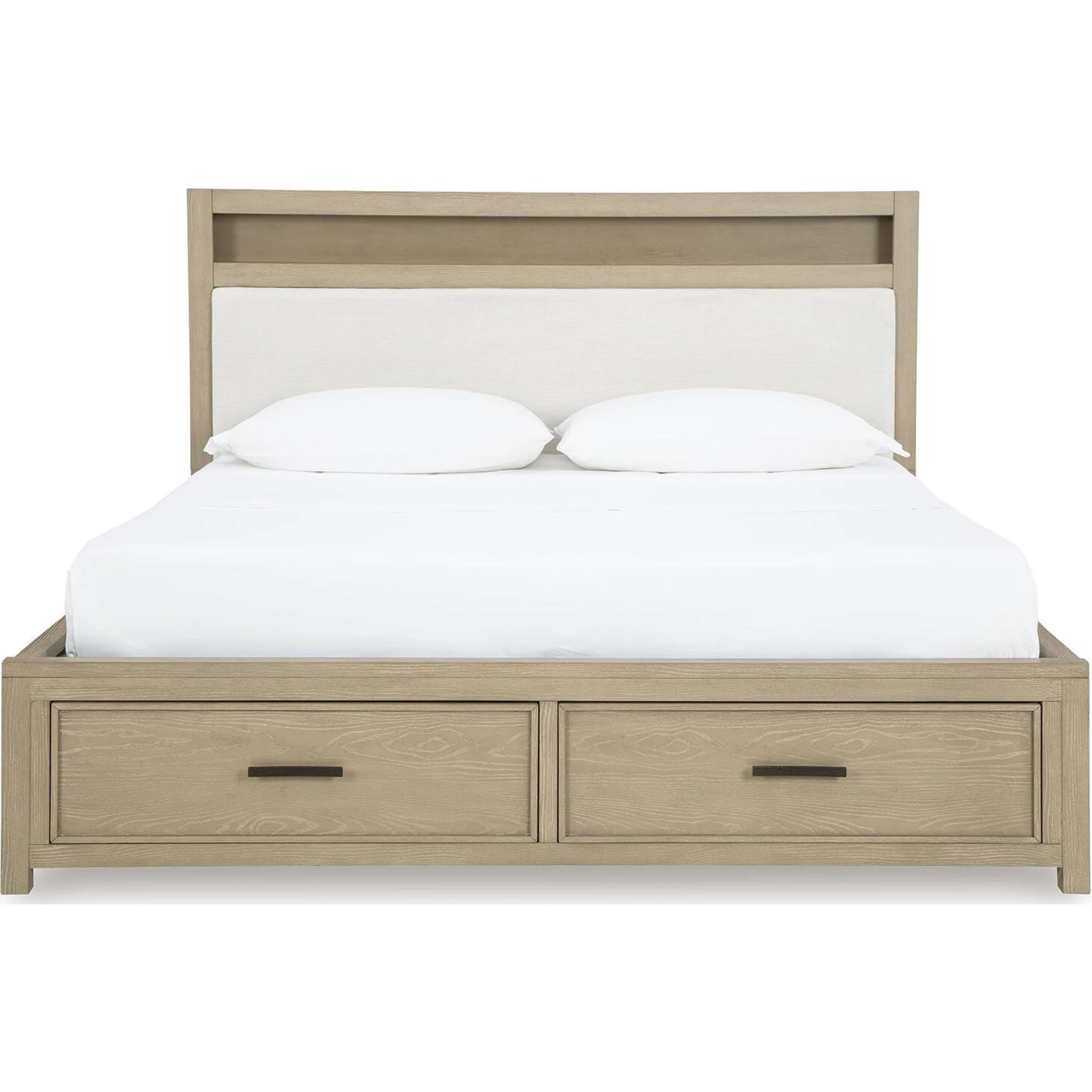 Calmoro-Exclusive Bookcase Storage Bed - Image 18