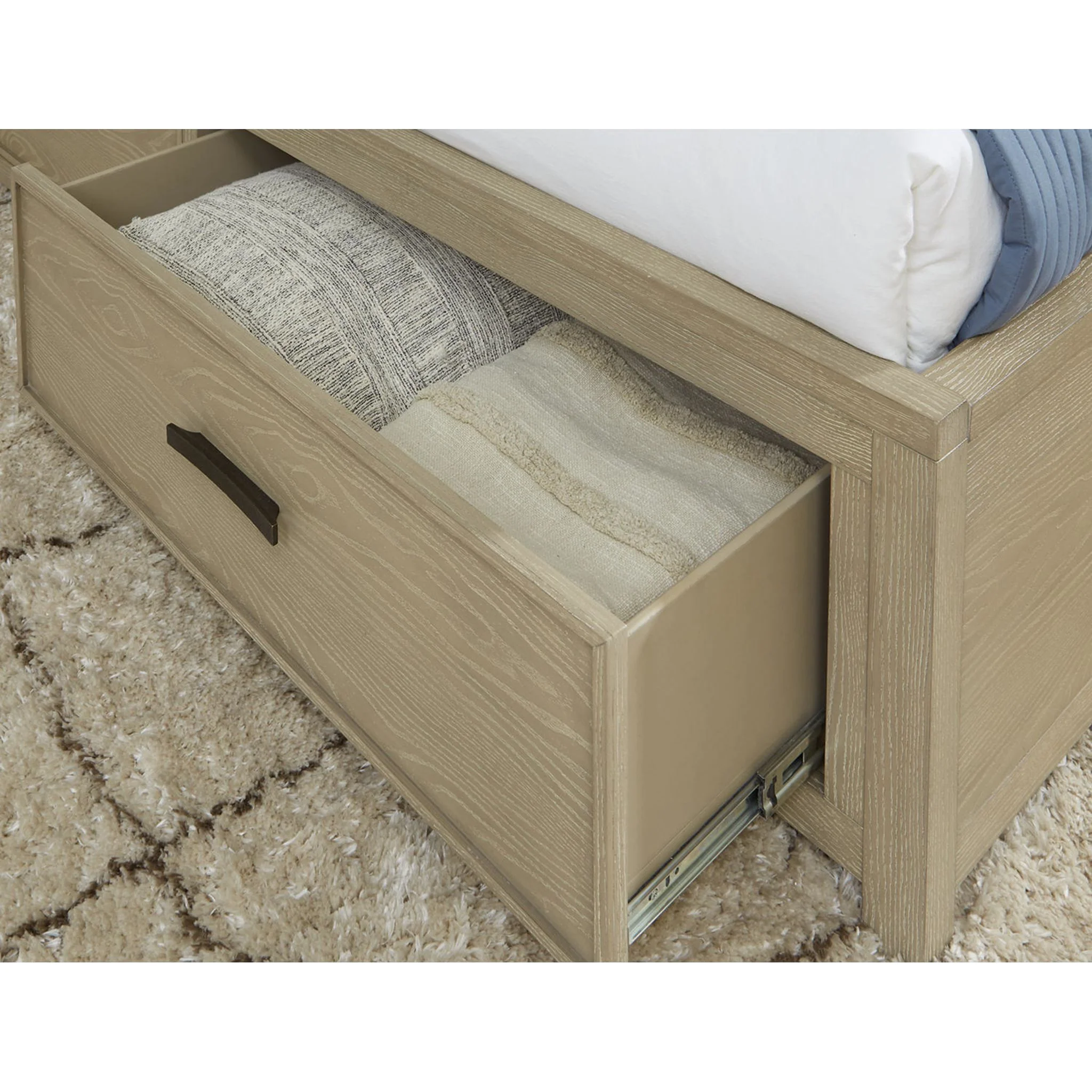 Calmoro-Exclusive Bookcase Storage Bed - Image 31