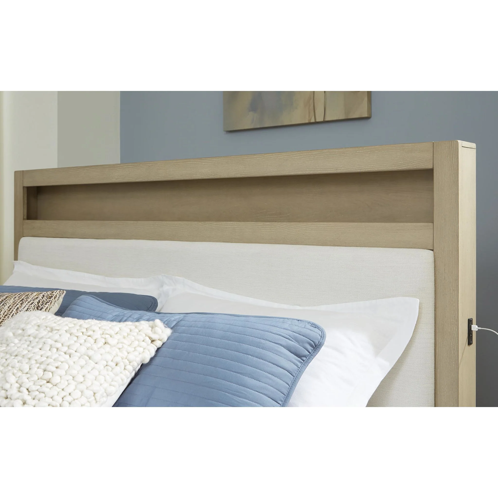 Calmoro-Exclusive Bookcase Storage Bed - Image 7