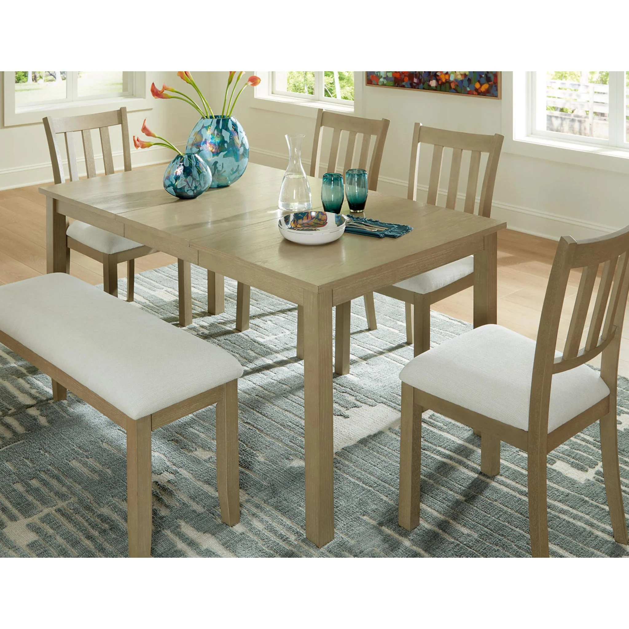 Calmoro-Exclusive Counter Height Extension Table - Image 12