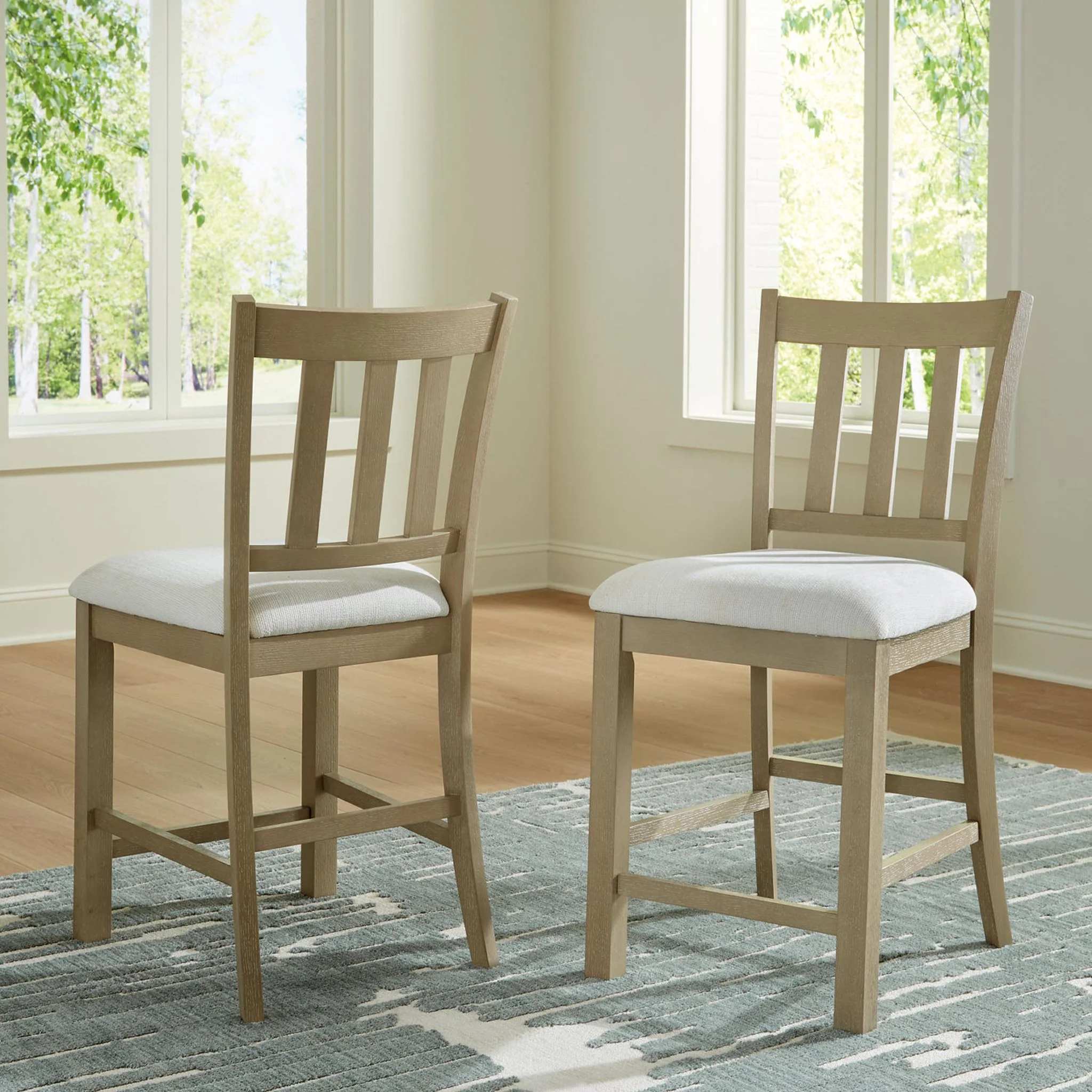 Calmoro-Exclusive Counter Height Stool - Image 2
