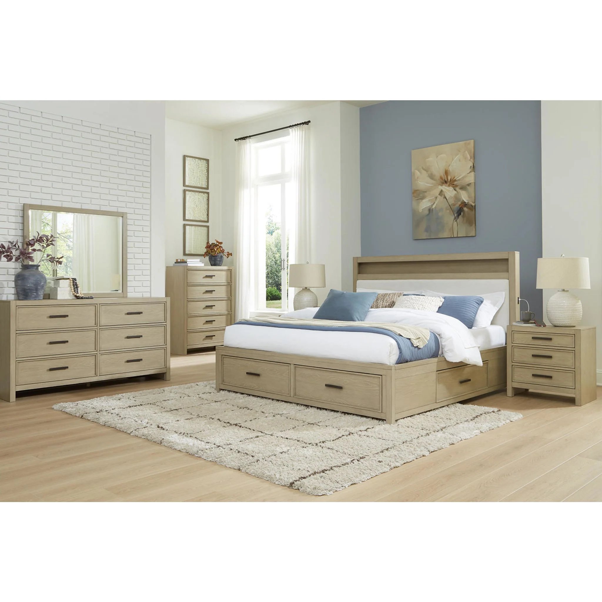 Calmoro-Exclusive Dresser and Mirror - Image 7