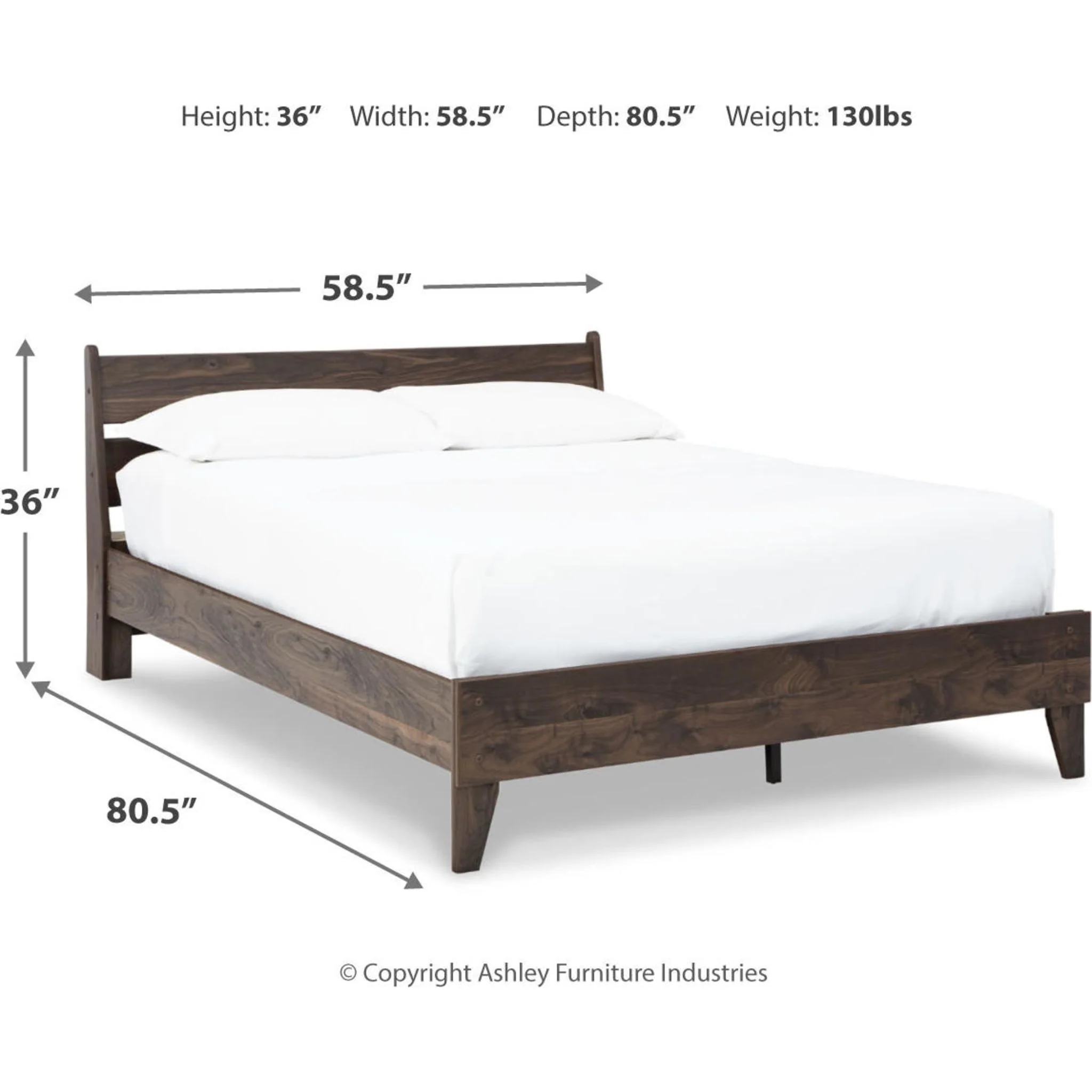 Calverson Full Platform Bed - Image 8