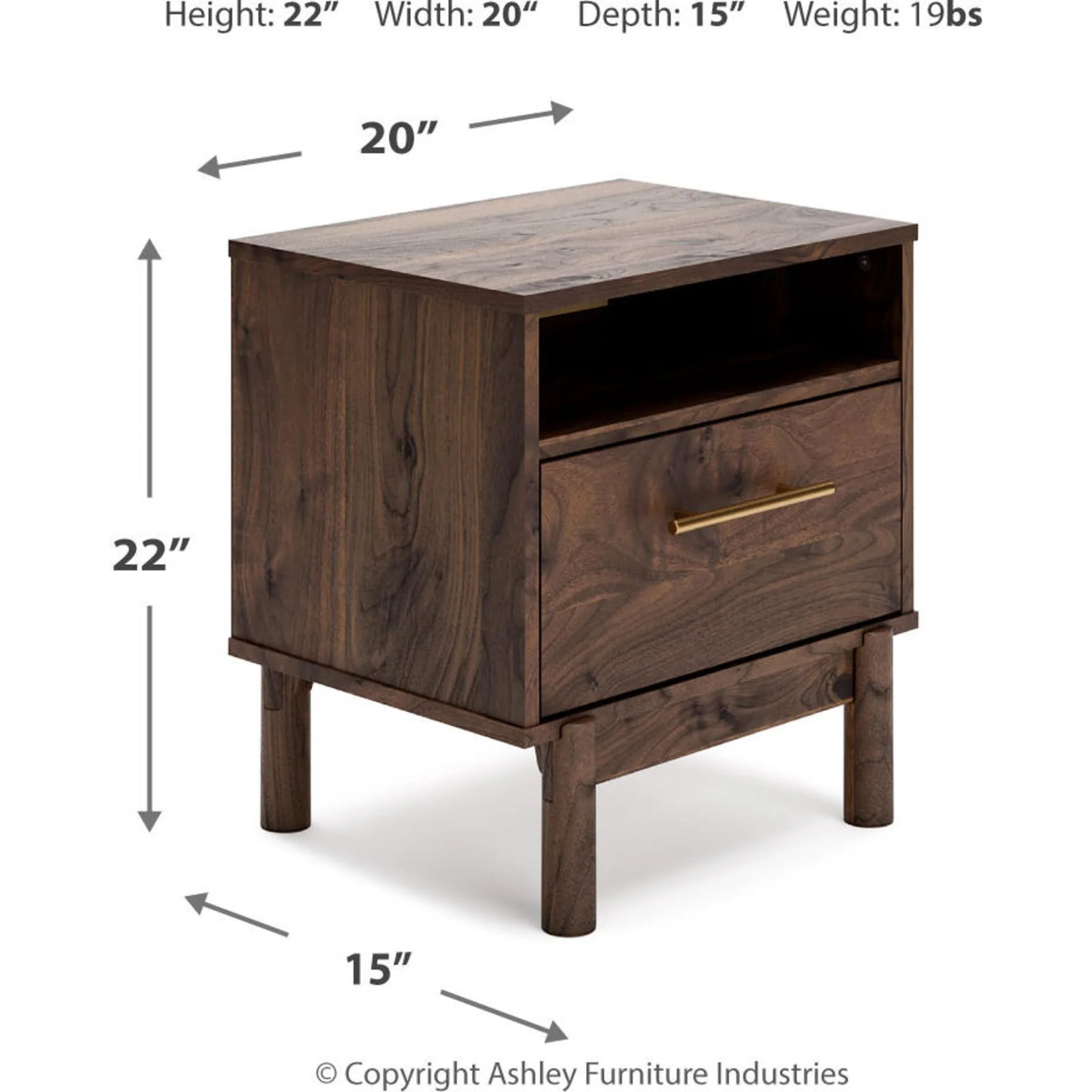 Calverson Nightstand - Image 8