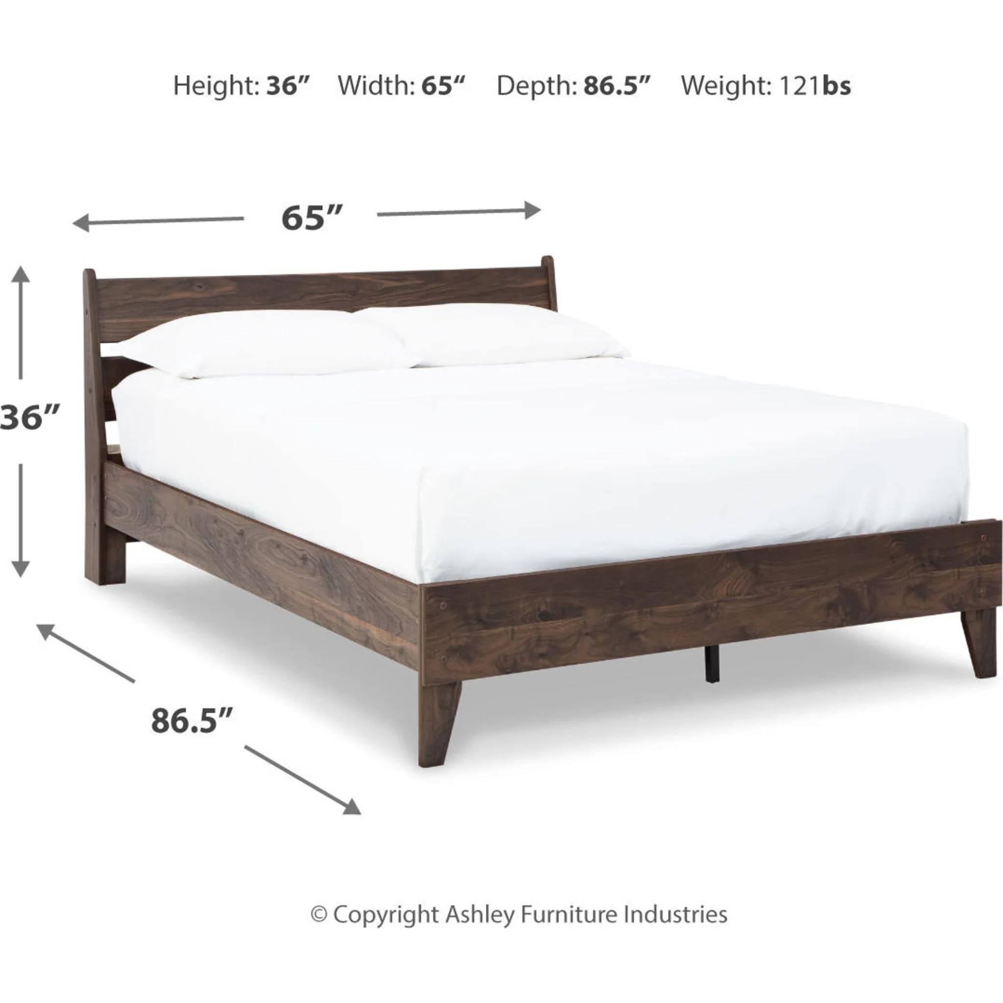 Calverson Queen Platform Bed - Image 3