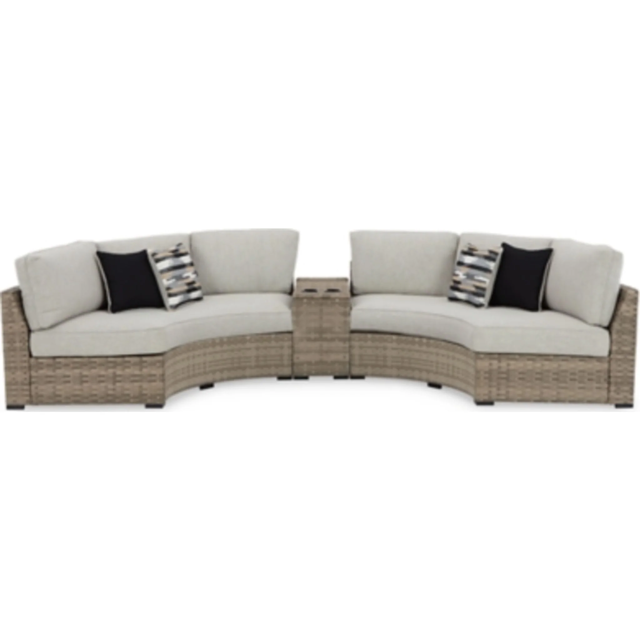 Calworth 3 Piece Outdoor Sectional - Image 7